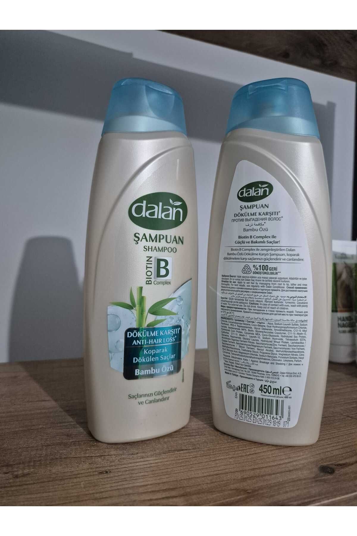Dalan D'olive Dökülme Karşıtı Bambu Özü Şampuan -450 ml - ( 1 Adet )