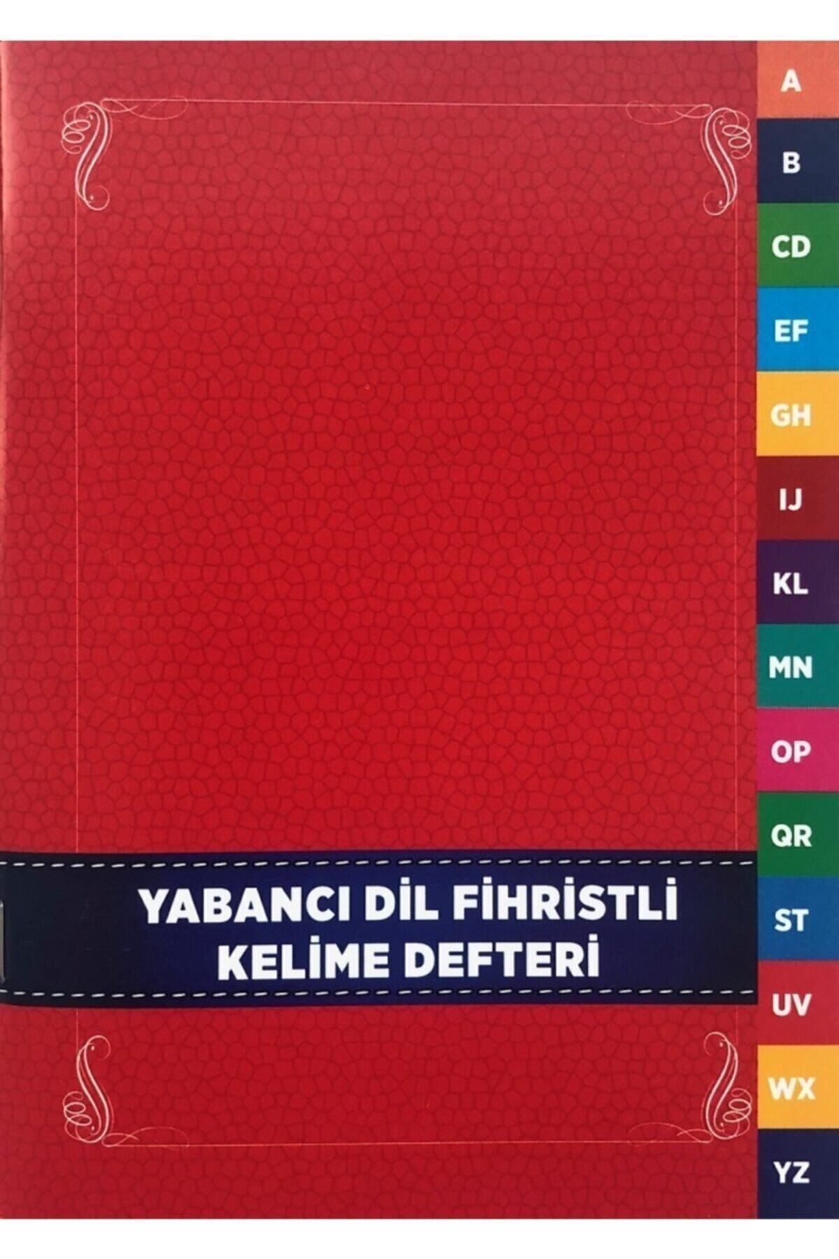 Karatay Yayınları Yabancı Dil Kelime Defteri Fihristli Karton Kapak
