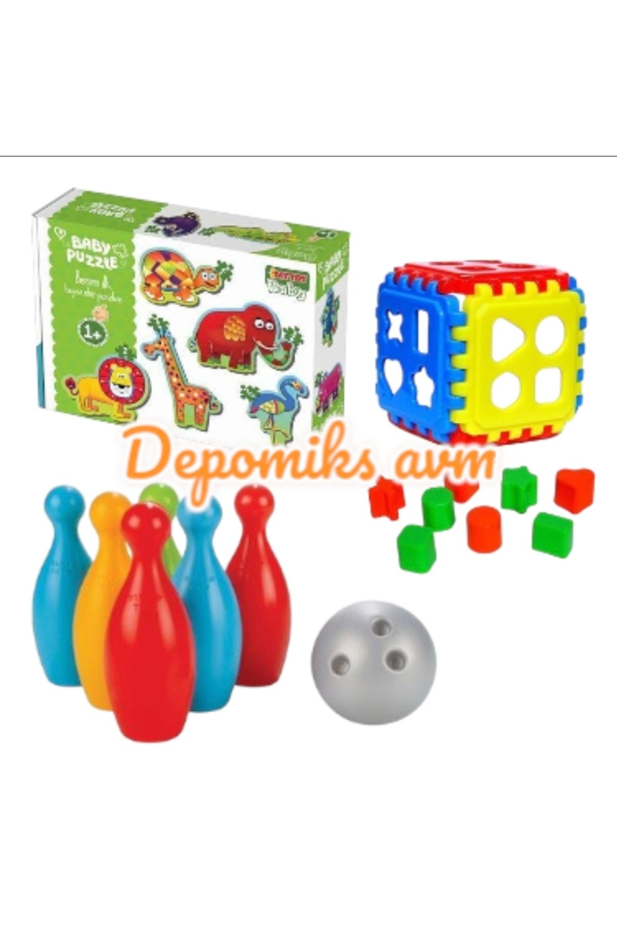Depomiks Avm Küp Puzzle Bowling Küp Puzzle Geometrik Şekilli Küp Bultak Depomiks Farkı
