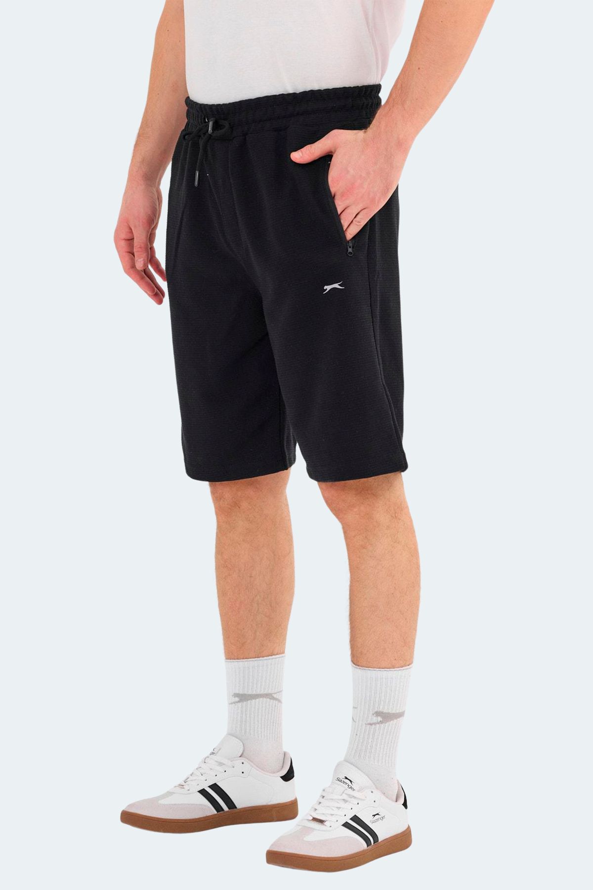 Slazenger KAARLO Erkek Şort Siyah
