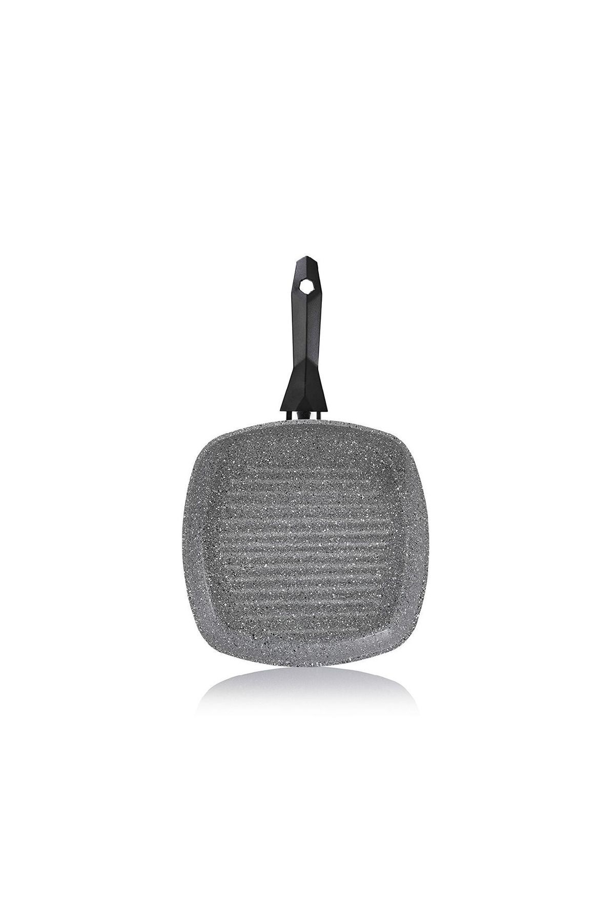 Schafer Cory Yanmaz Yapışmaz Kare Grill Tava 28 Cm Gri
