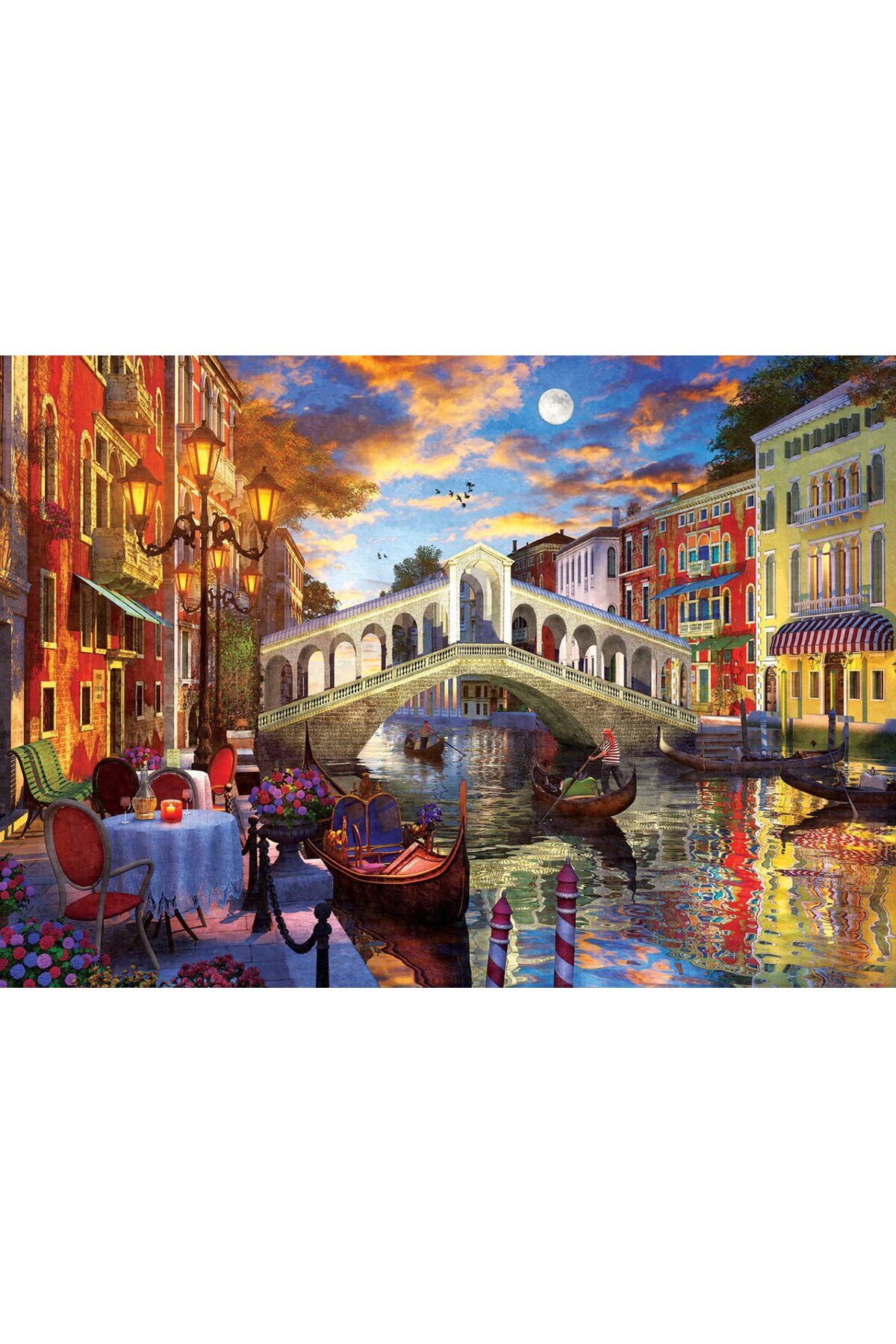 Art Puzzle Rialto Köprüsü, Venedik 1500 Parça Puzz