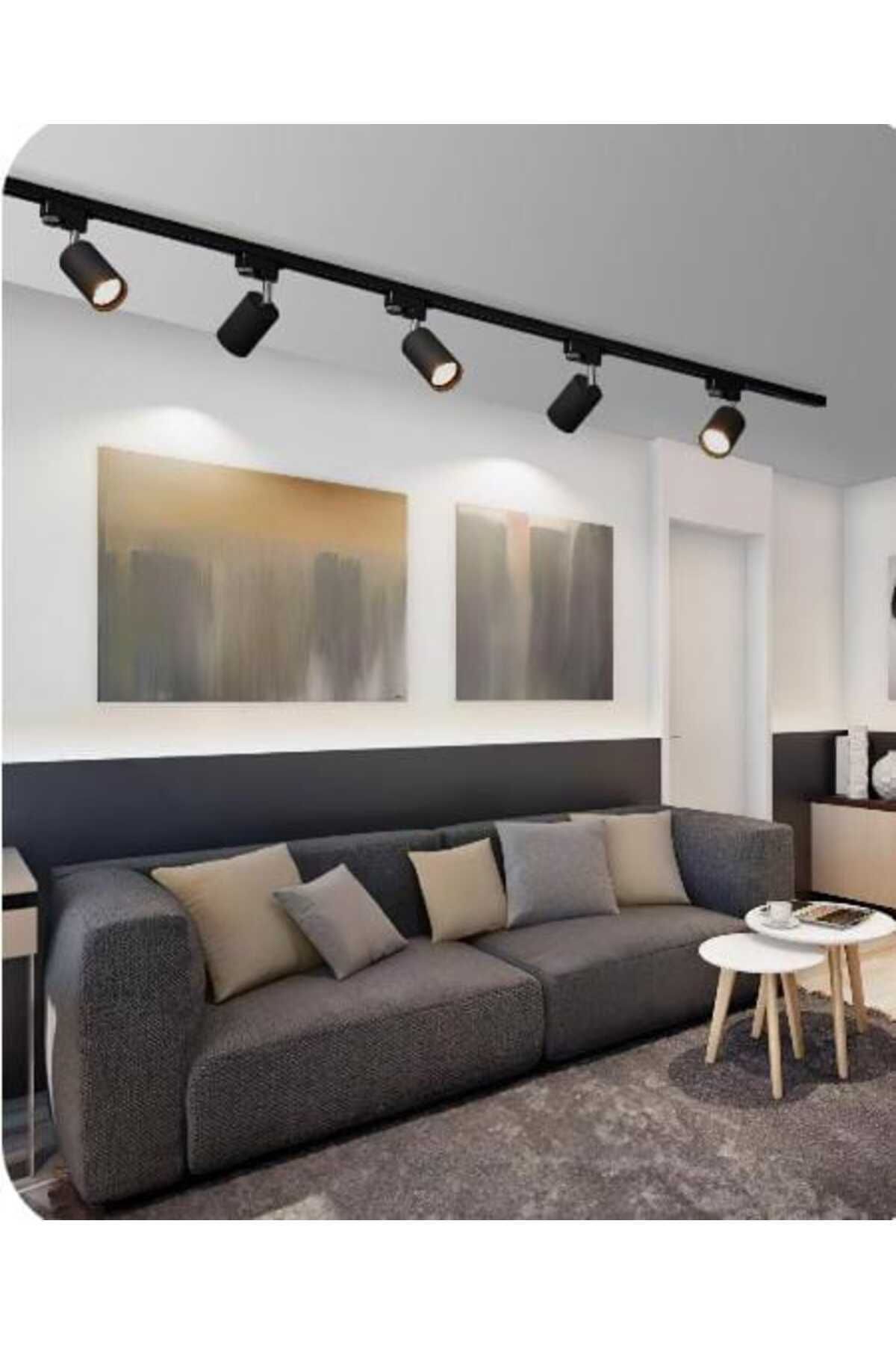 habek avize beşli led  2mt ray led spot küre led avize led spot os ram led  ampullü