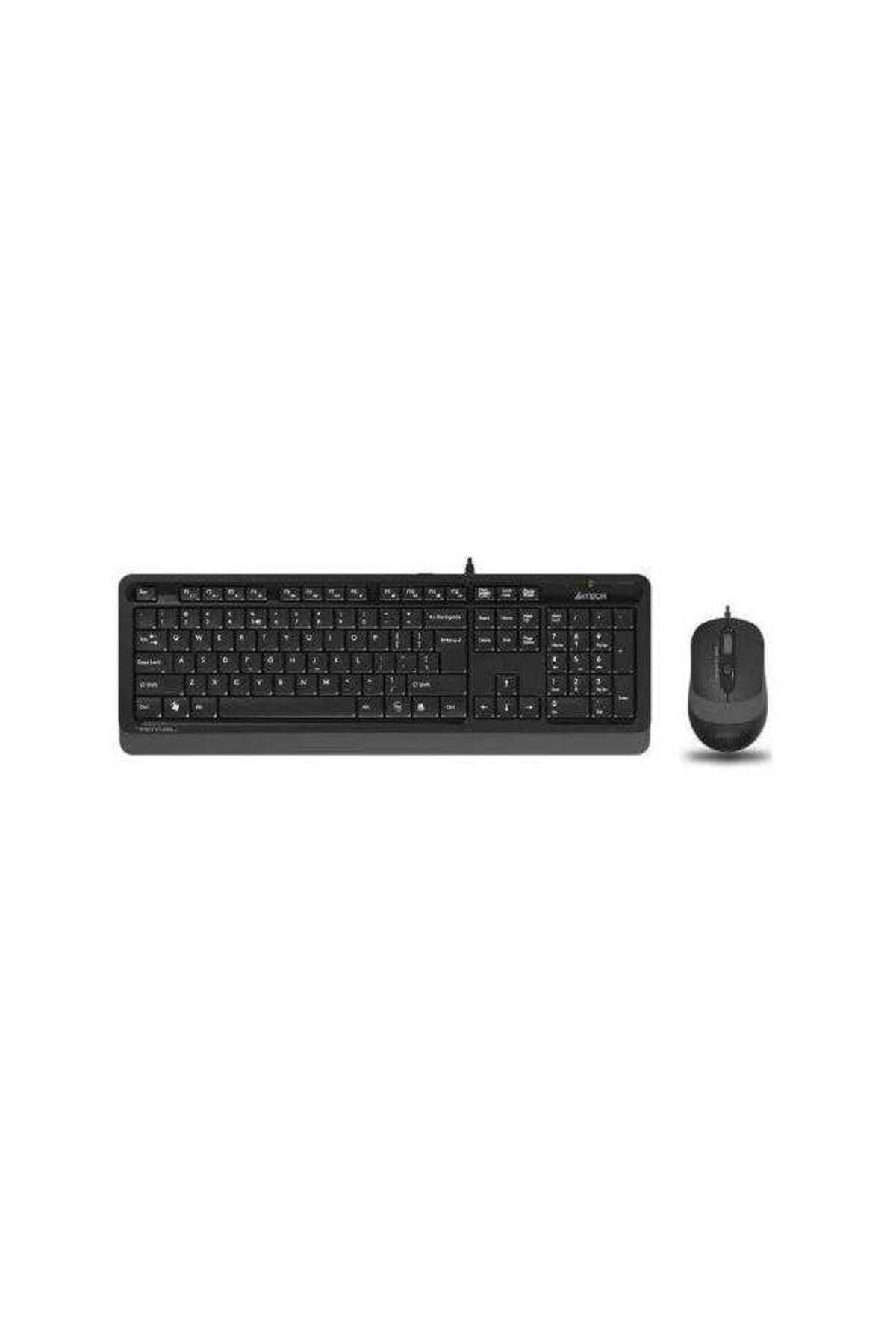 A4 Tech F1010 Q Usb Gri Fn-mm Klv Mouse Set