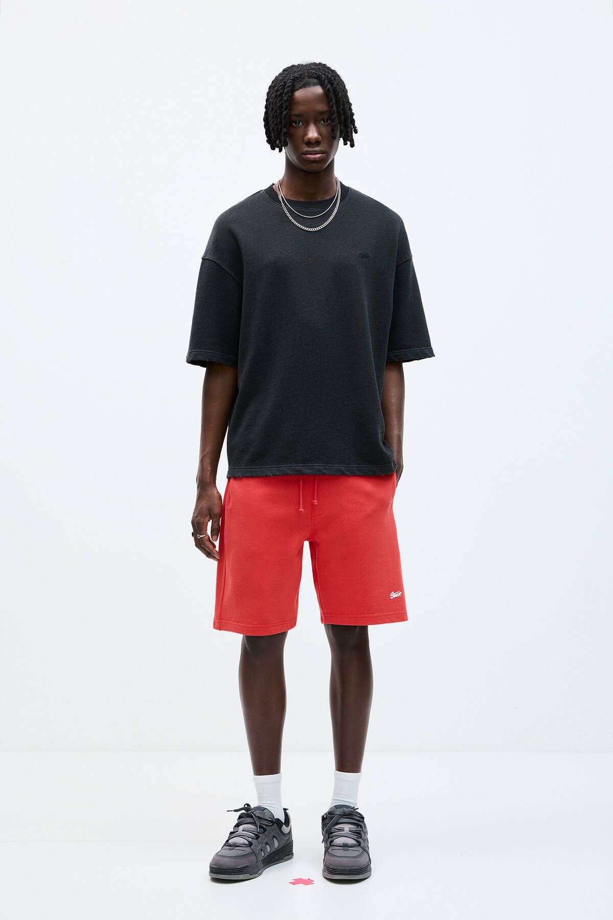 Pull & Bear STWD jogger bermuda