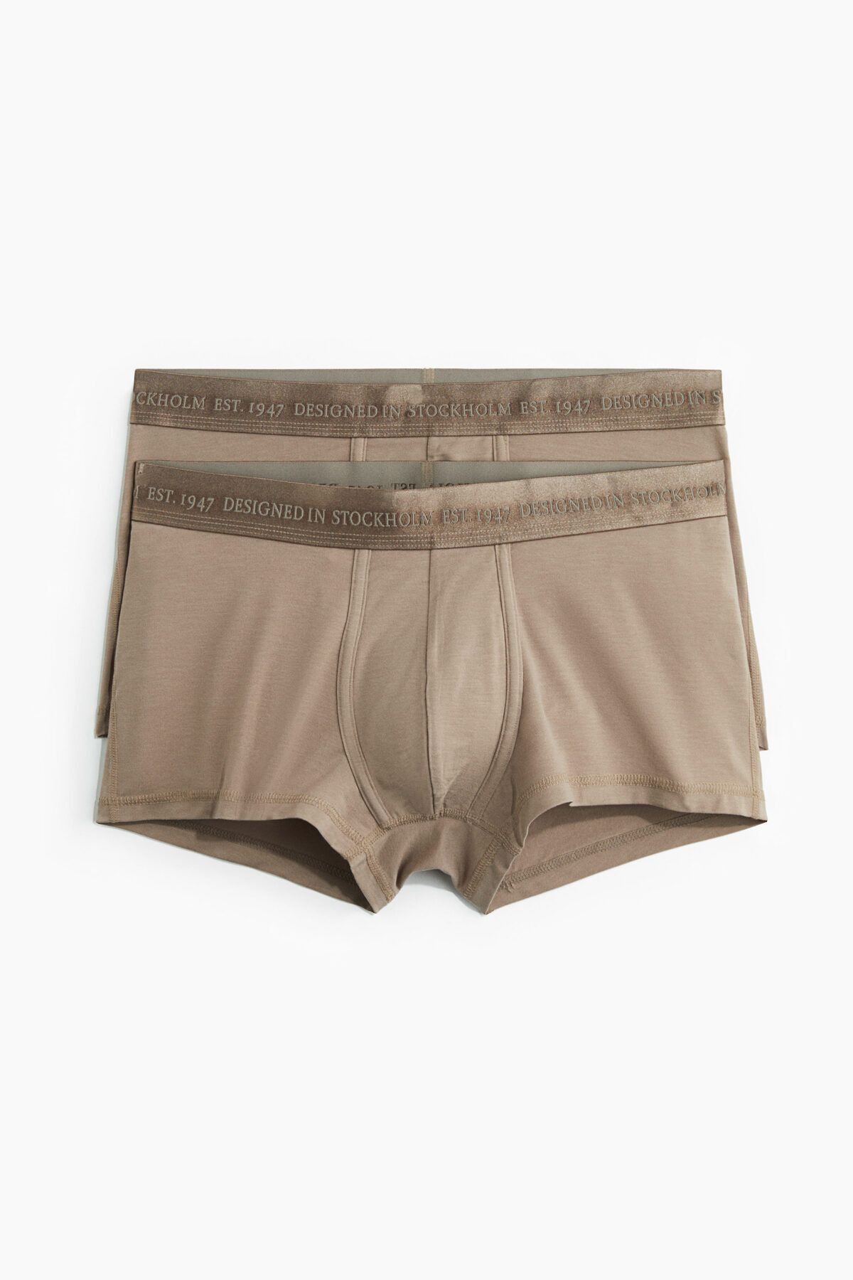 H&M 2’li Lycra® İçeren Düşük Belli Kısa Boxer Şort