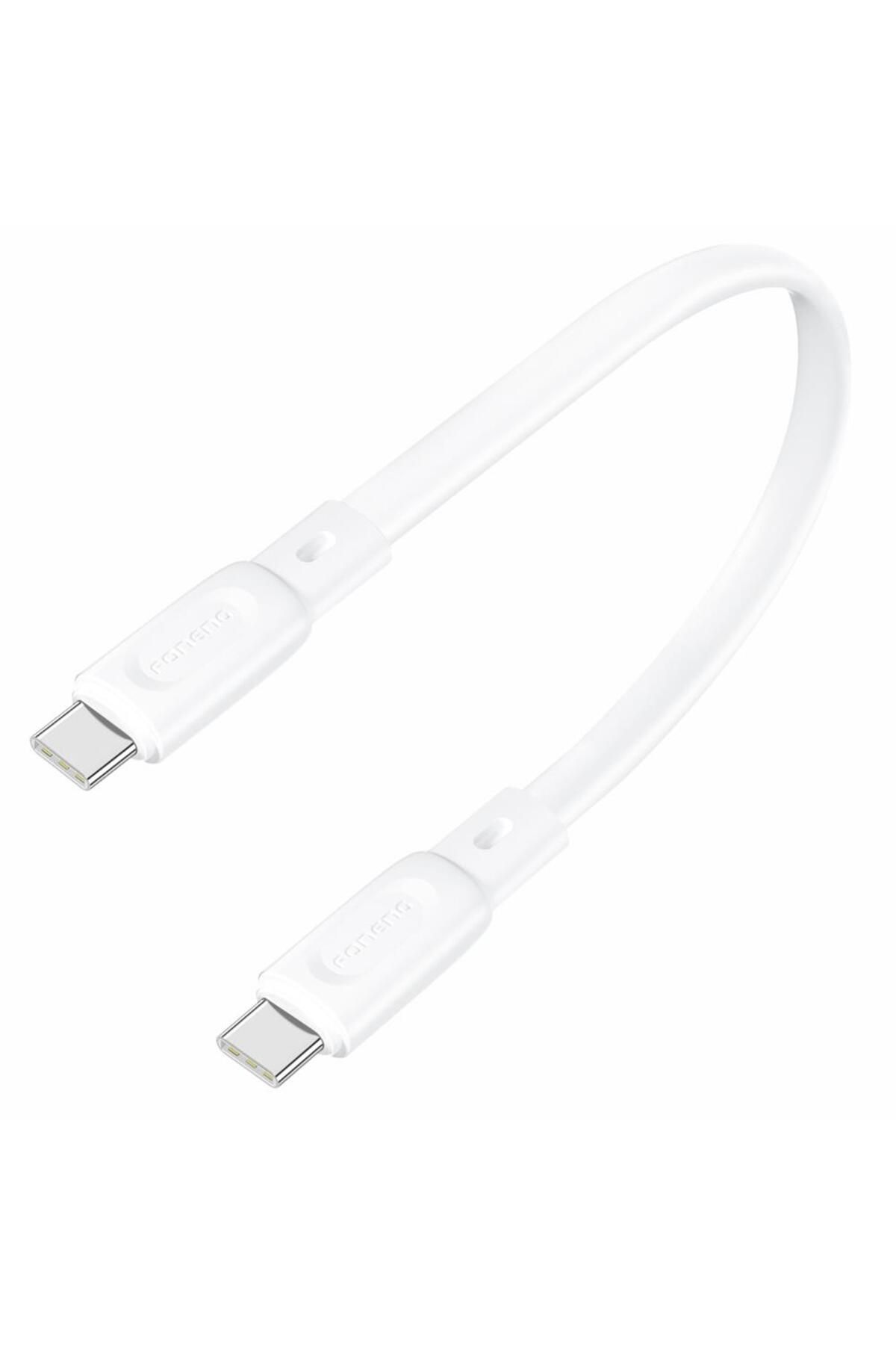 FONENG X107 60w 27cm Type-c To Type-c Şarj Ve Data Kablosu