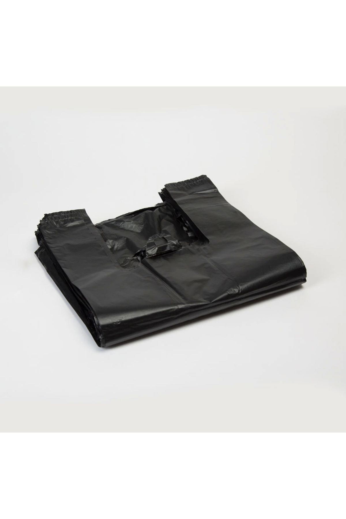 YOK YOK AMBALAJ Siyah Büyük Boy Kalın / Tekel / Bakkal Poşeti 5 Kg (29x59cm)