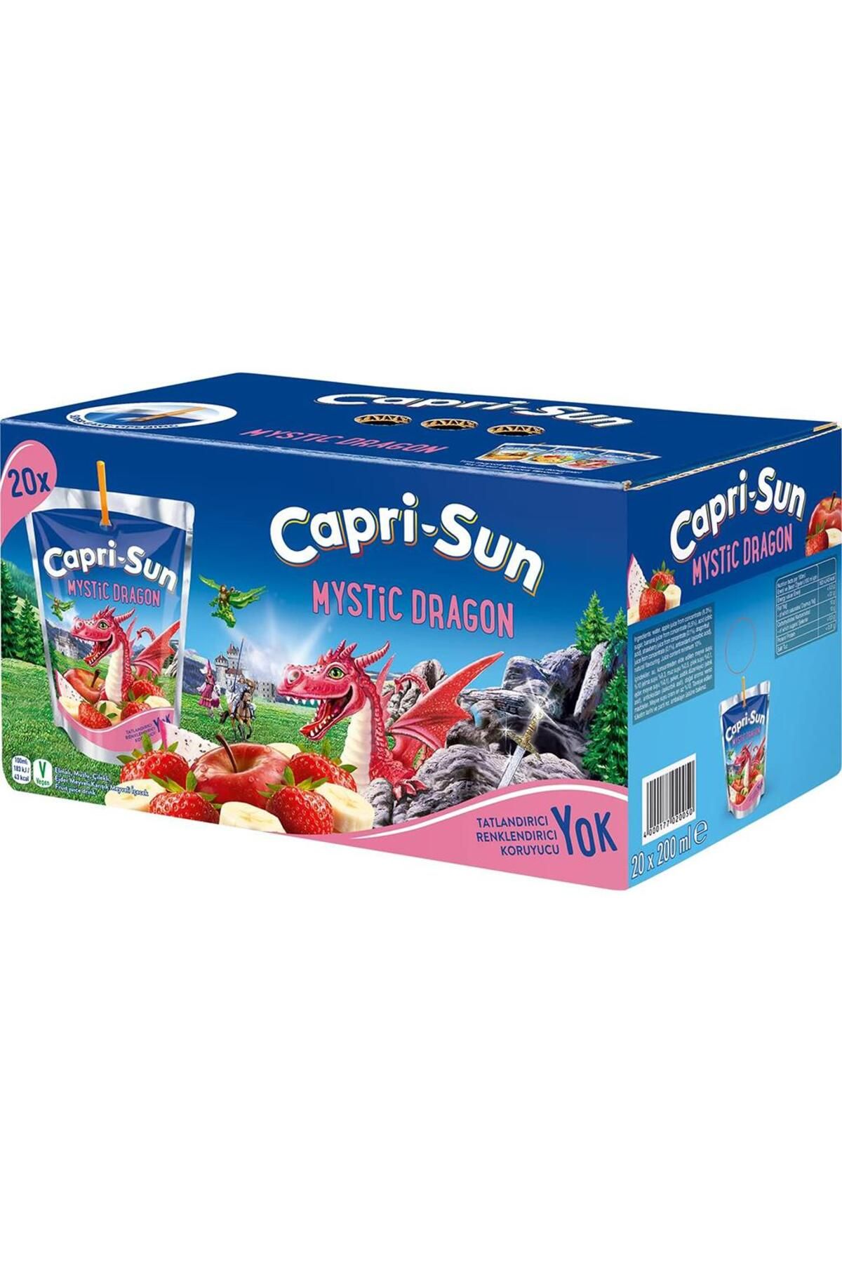 Capri - Sun Capri-sun Mystic Dragon Karışık Meyveli Içecek 20 X 200 ml