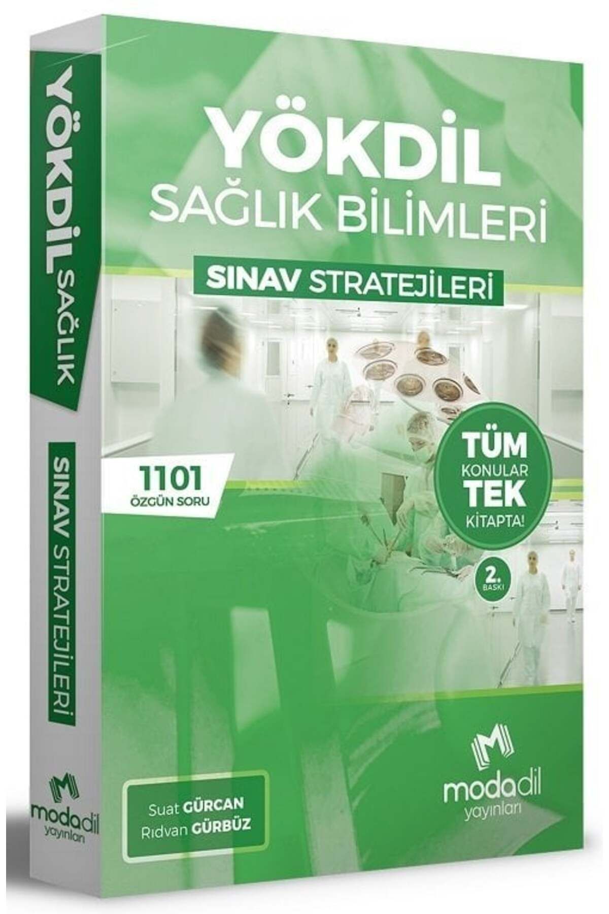 Modadil Yayınları Yökdil Sağlık Bilimleri Tüm Konular Tek Kitapta + Soru Bankası