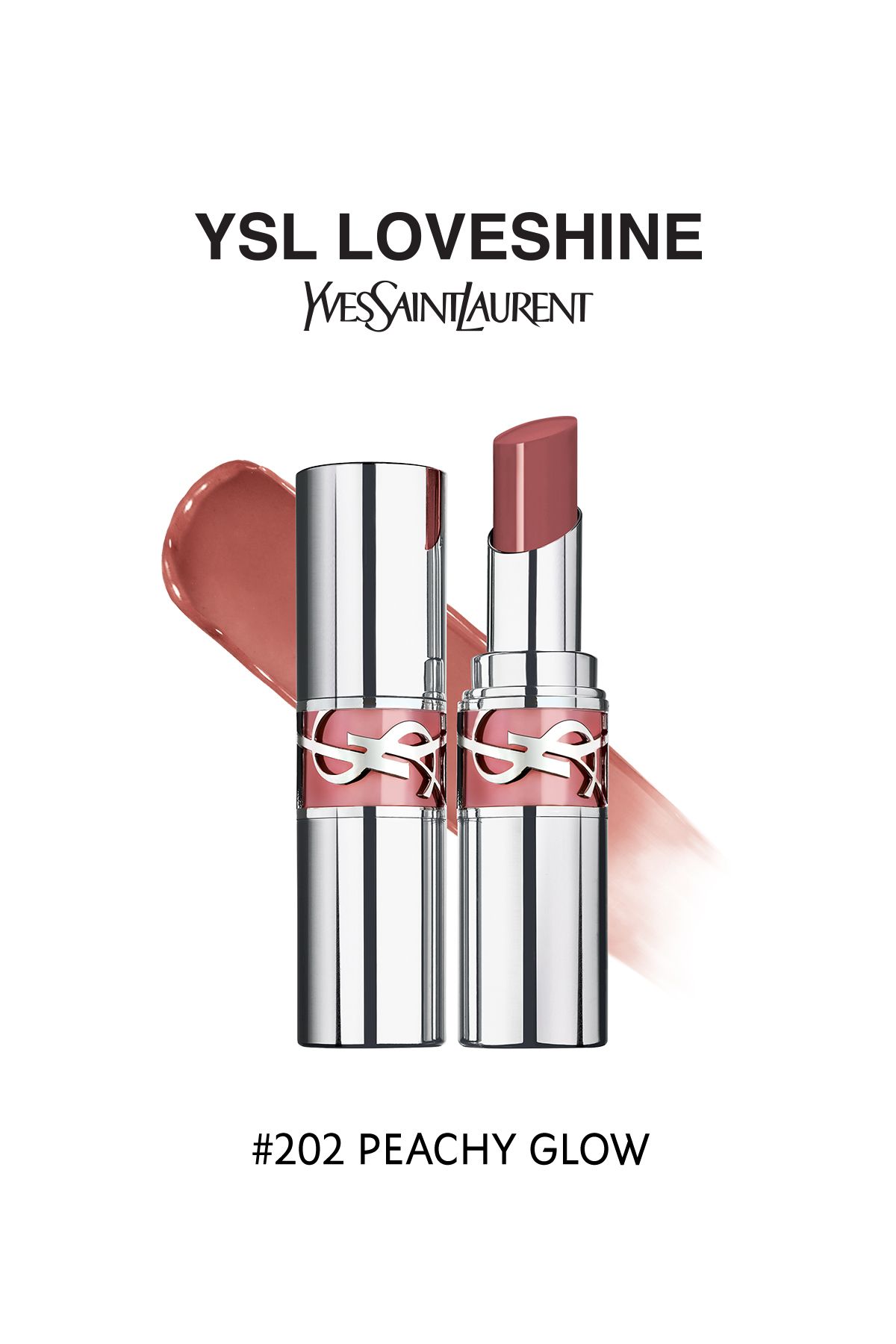 Yves Saint Laurent Loveshine Yoğun Parlaklık Veren Bakım Içerikli Ruj 202 Peachy Glow 3614274132700