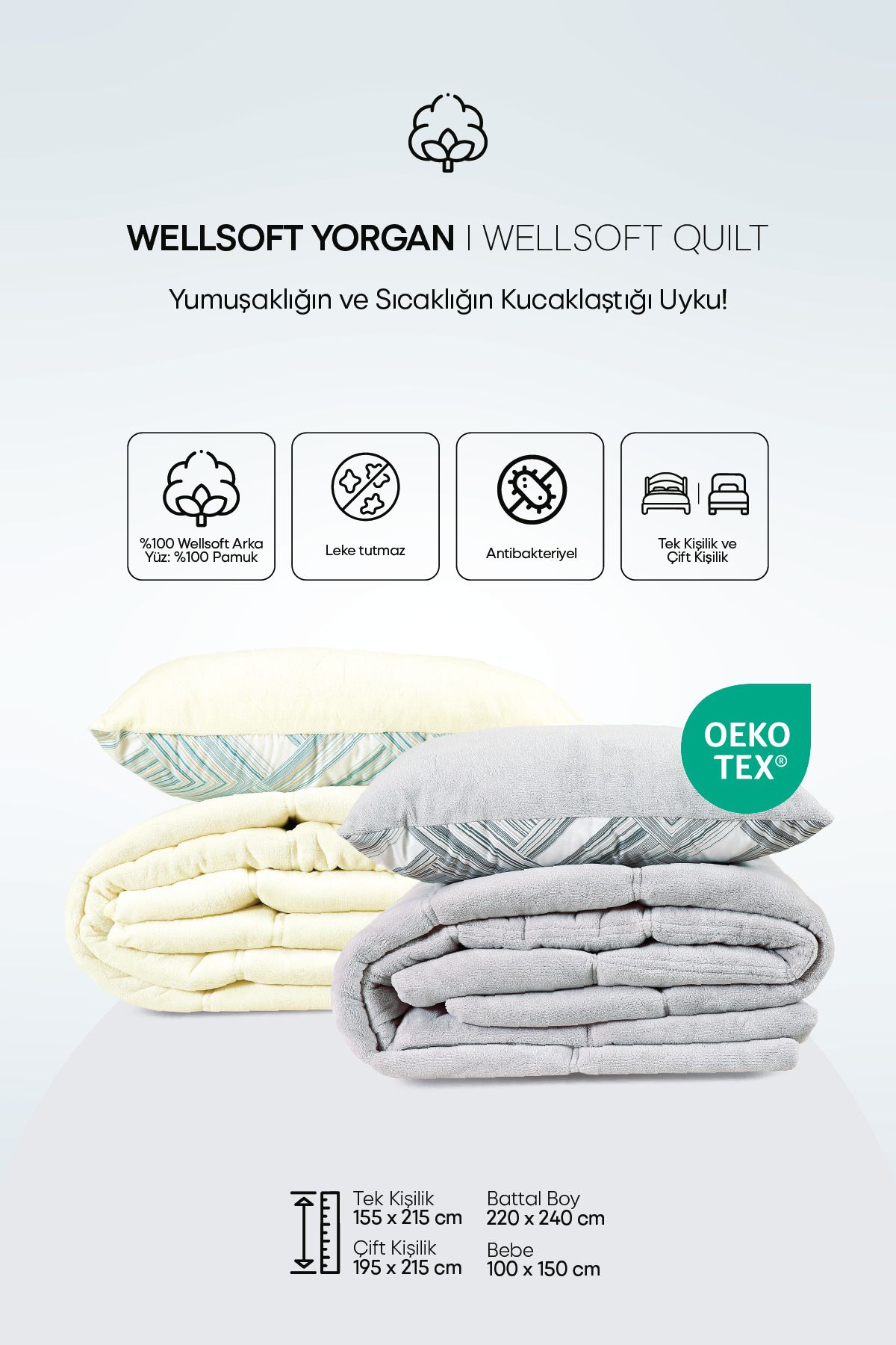 Emry Home Wellsoft Yorgan Tek Kişilik