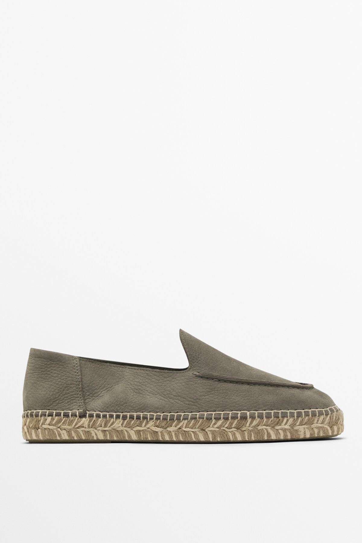 Massimo Dutti Burnu dikişli espadril