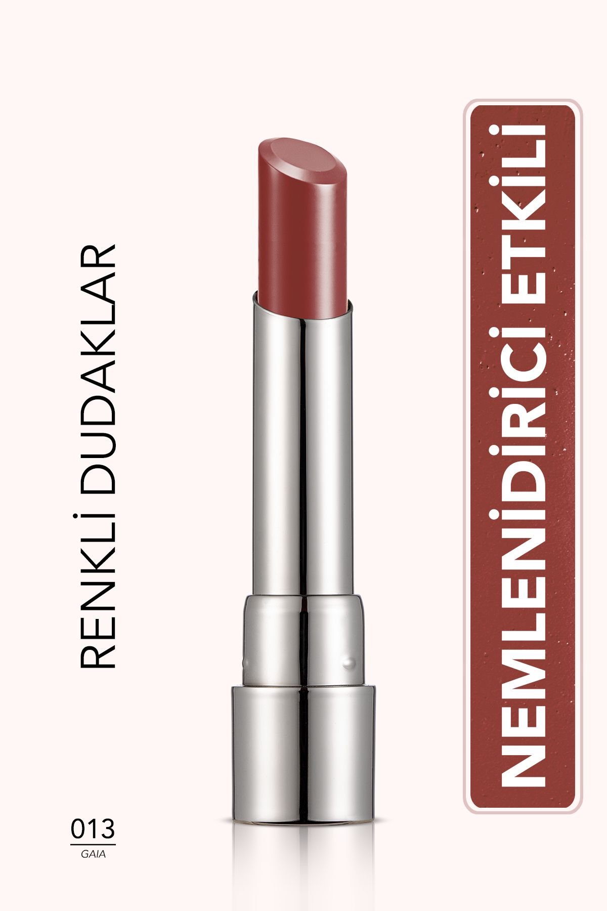 Flormar Nemlendirici Parlak Ruj- Sheer Up Lipstick - 013 Gaia - 8682536012119