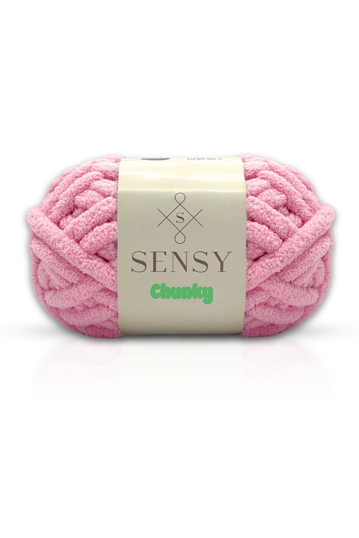 SENSY Chunky El Örgü Ipliği 200 gr Panduf Battaniye Ipi Parmak Örgü Ipi Atkı Bere Şapka Parmak Ip Pembe