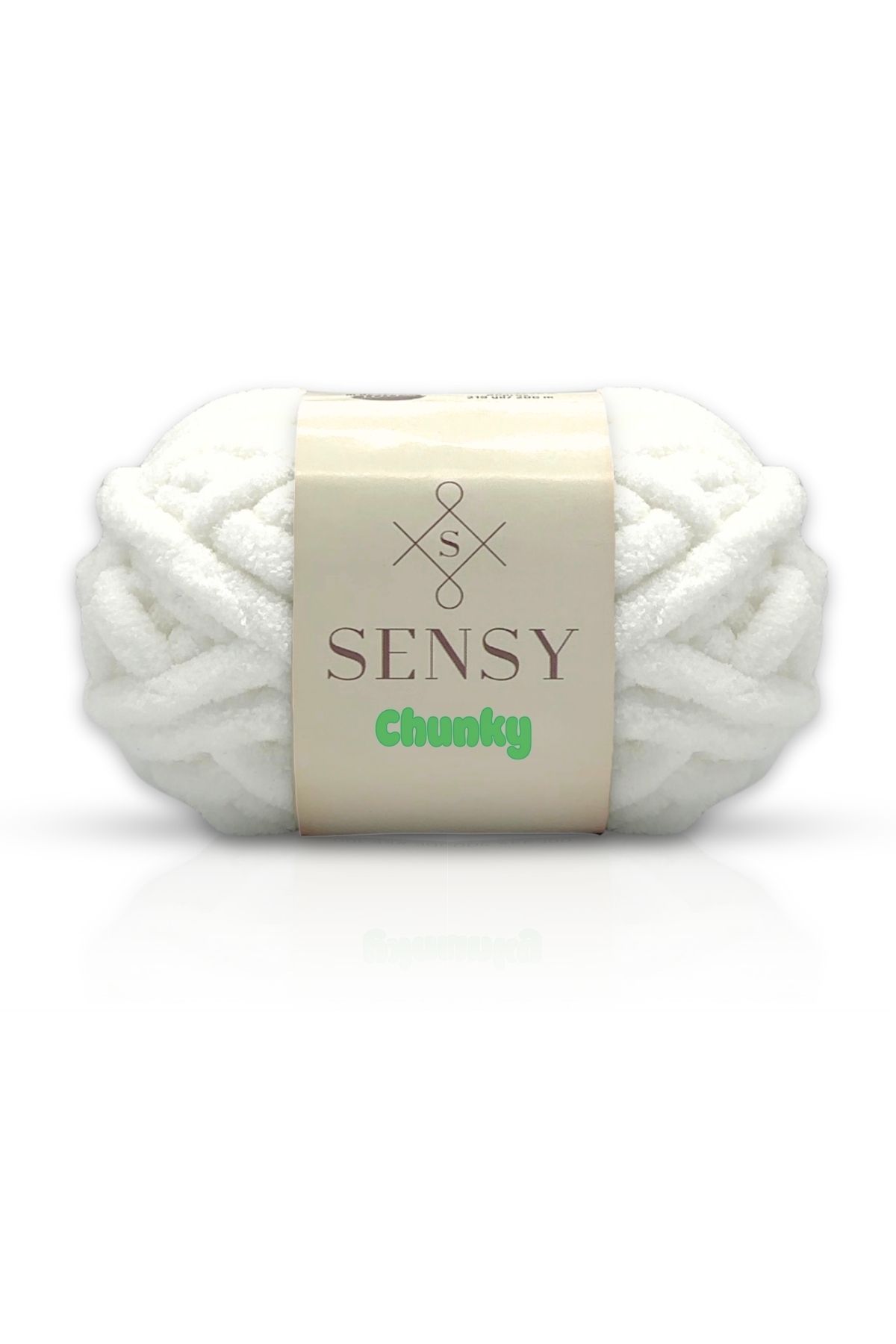 SENSY Chunky Parmak Örgü Ipi El Örgü Ipliği 200 gr Battaniye Ipi Şapka Atkı Ipi Parmak Ile Örme Ipi Beyaz