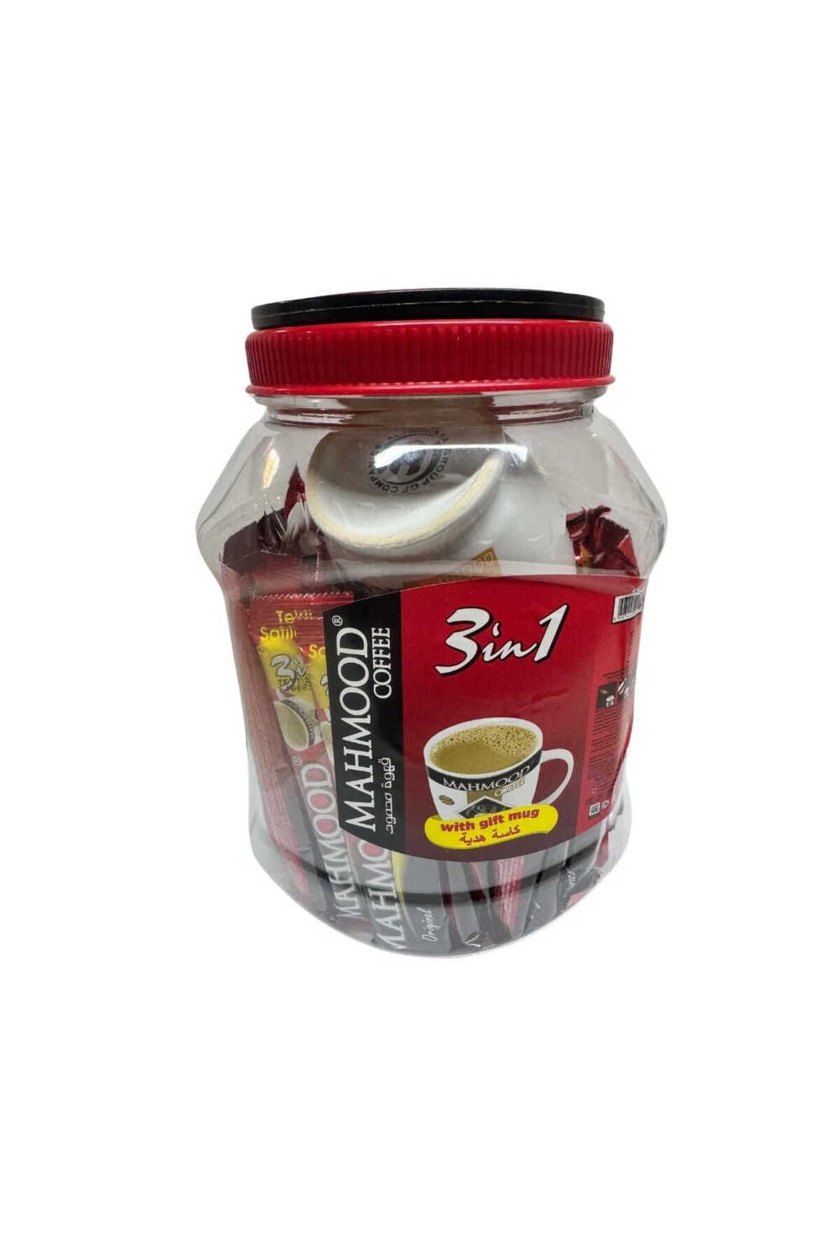 Mahmood Coffee 3ü 1 Arada Hazır Kahve 42 Adet Ve Kupa Bardak Hediye