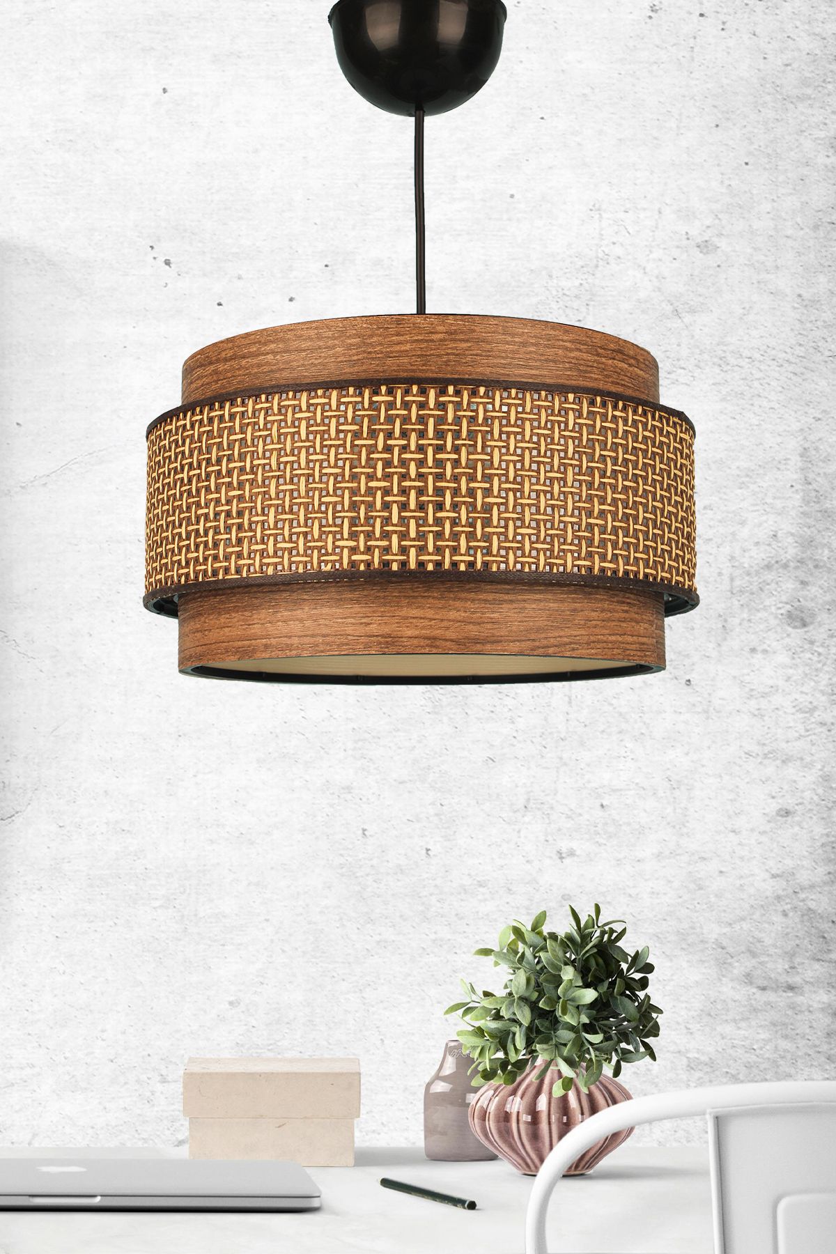 hmydesign Perfore Tekli Sarkıt Avize