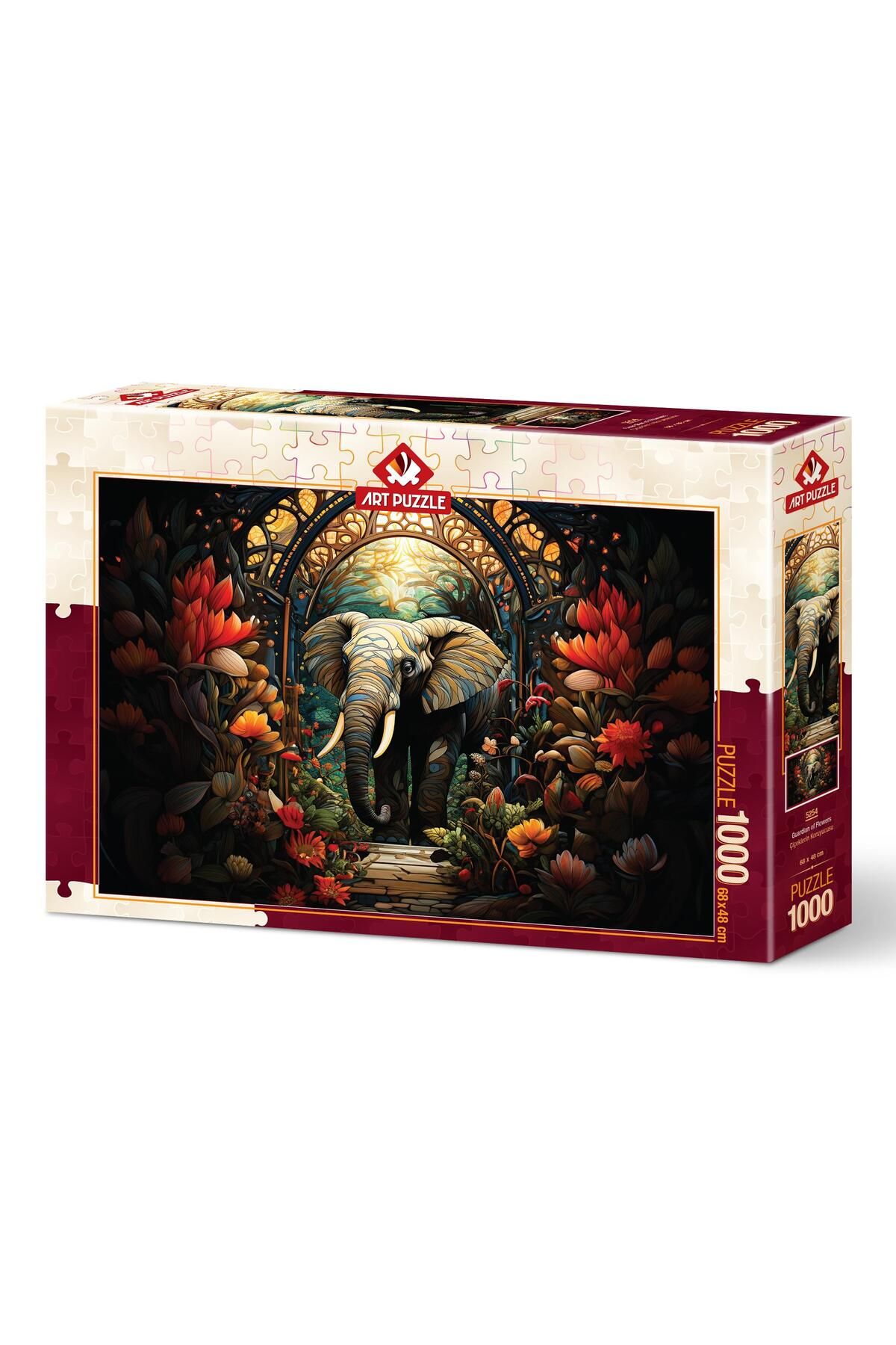 Art Puzzle Çiçeklerin Koruyucusu 1000 Parça Puzzle