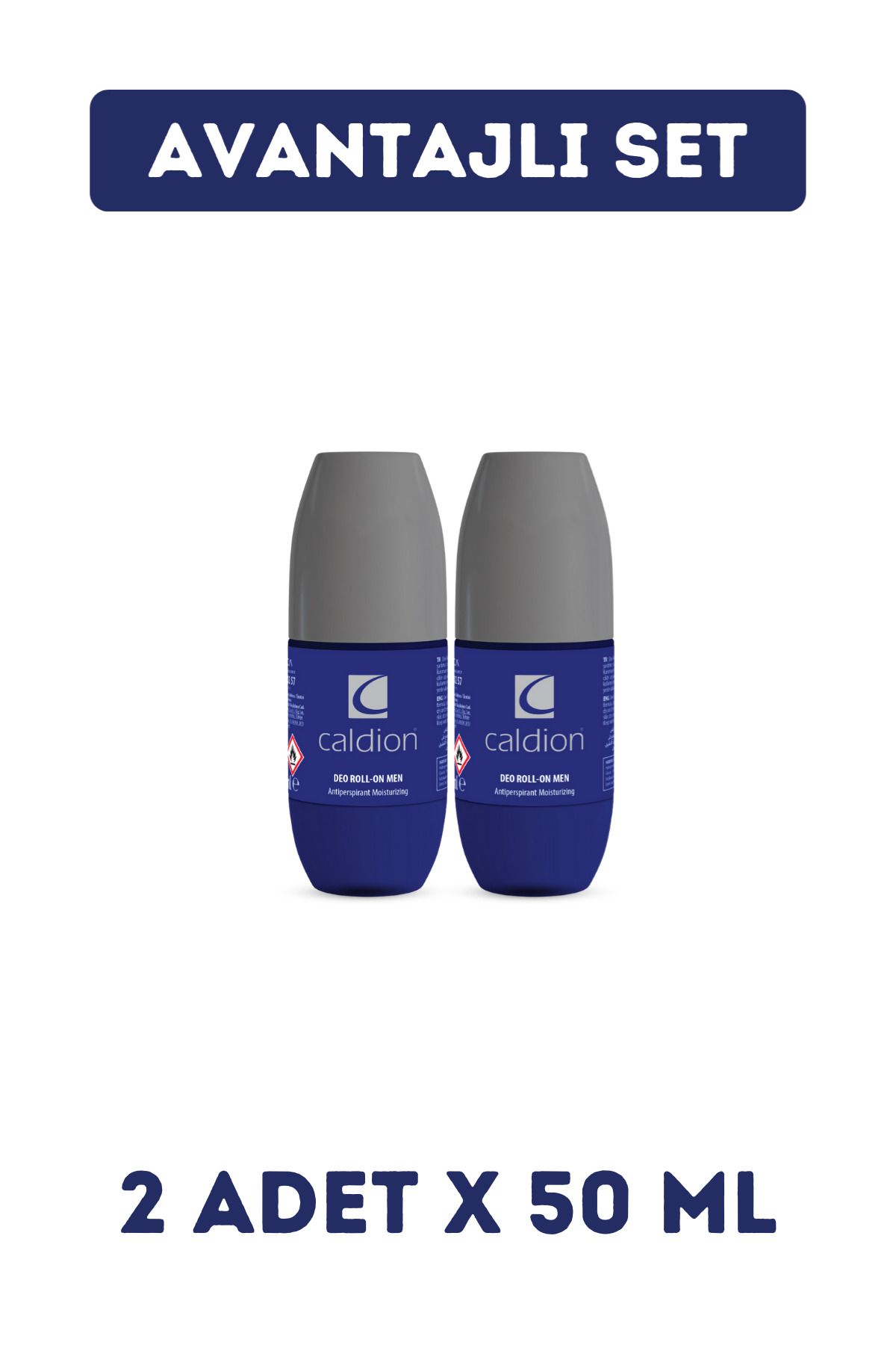 Caldion Classic Erkek Roll On ( 2 Adet X 50 ml )