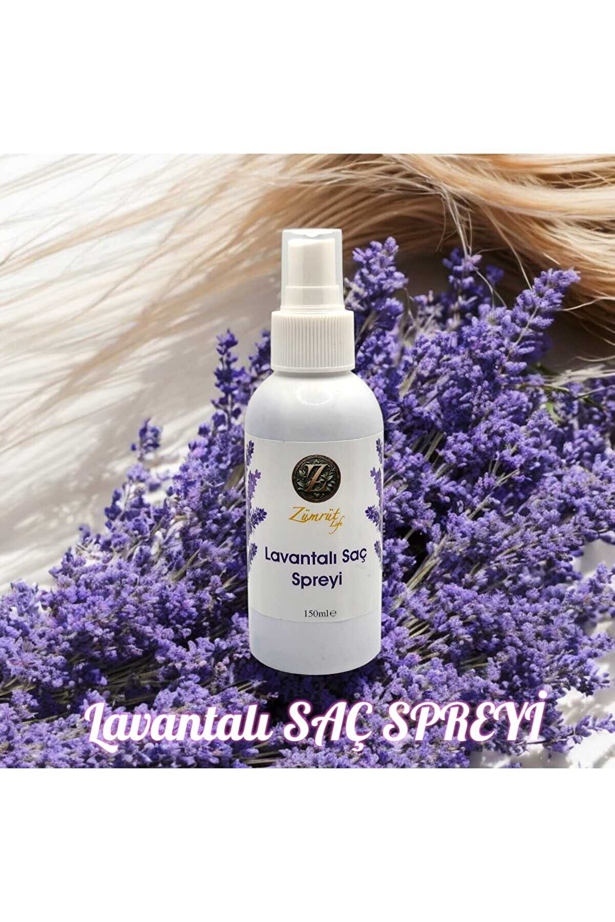 CURELIVE Lavanta Özlü Saçgüçlendirici ve Bakım Spreyi 150 ml - Bit Önleyici ve Koruyucu