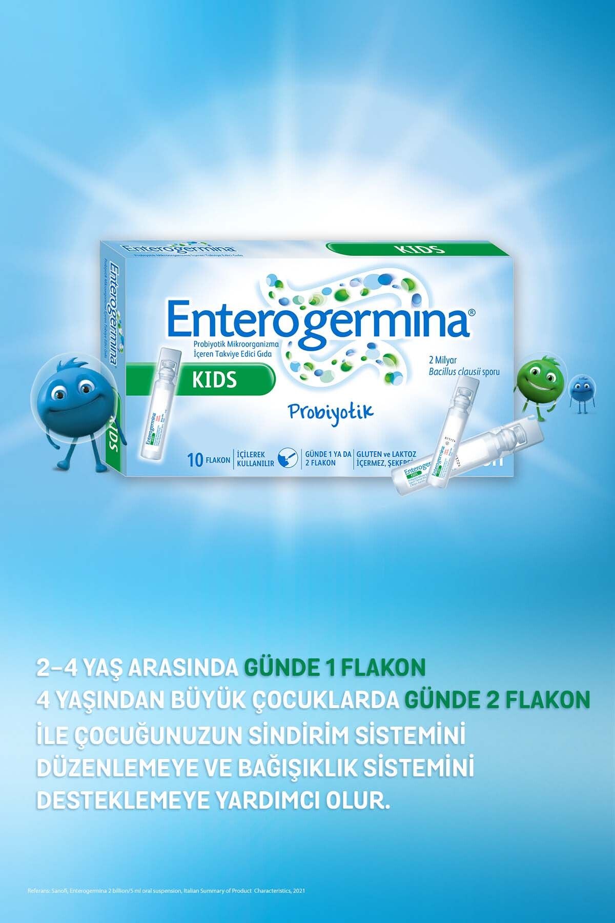 Enterogermina Kids 5 ml X 10 Flakon