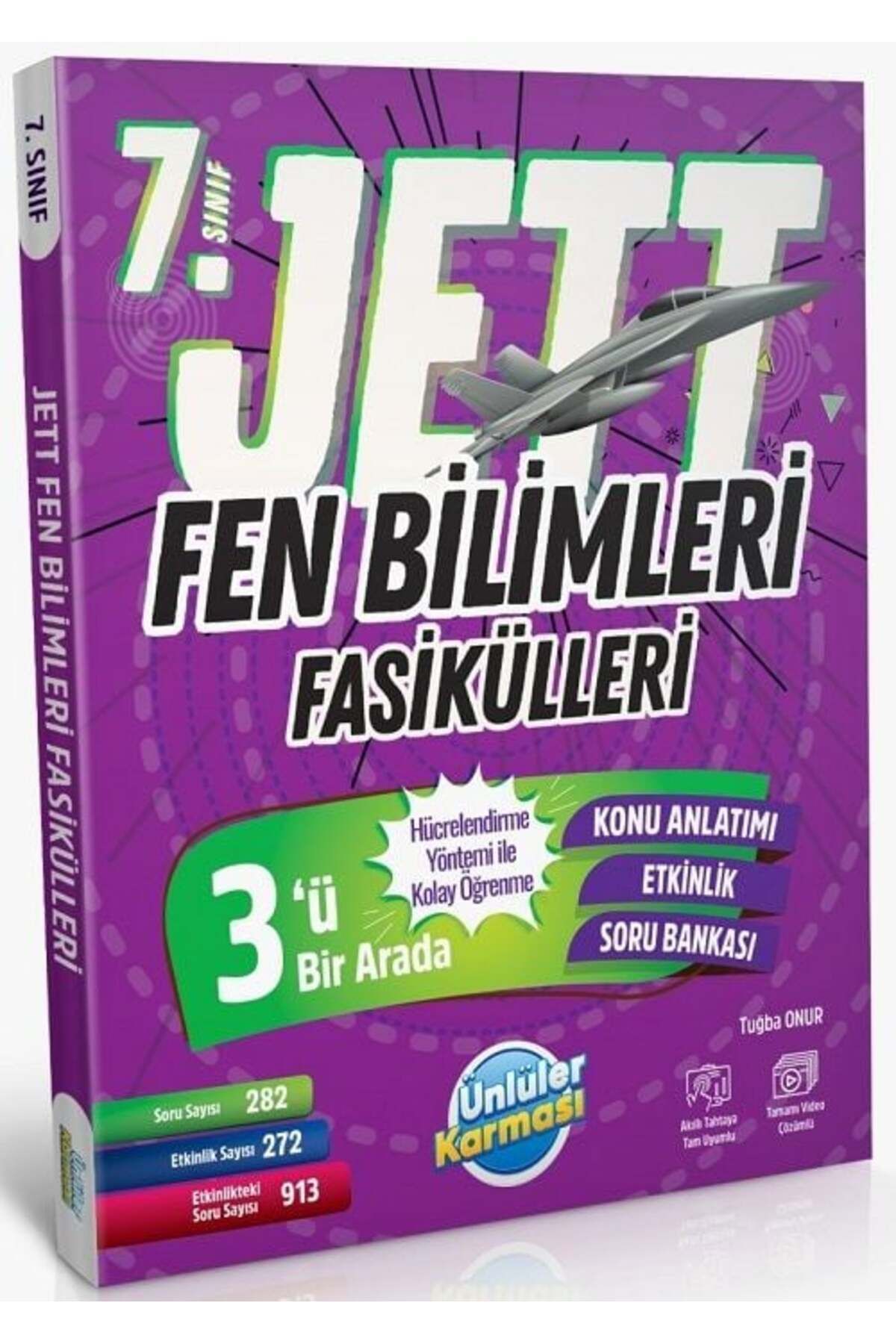 Ünlüler Karması Ünlüler 7. Sınıf Fen Bilimleri Jett Soru Fasikülleri Ünlüler Yayınları