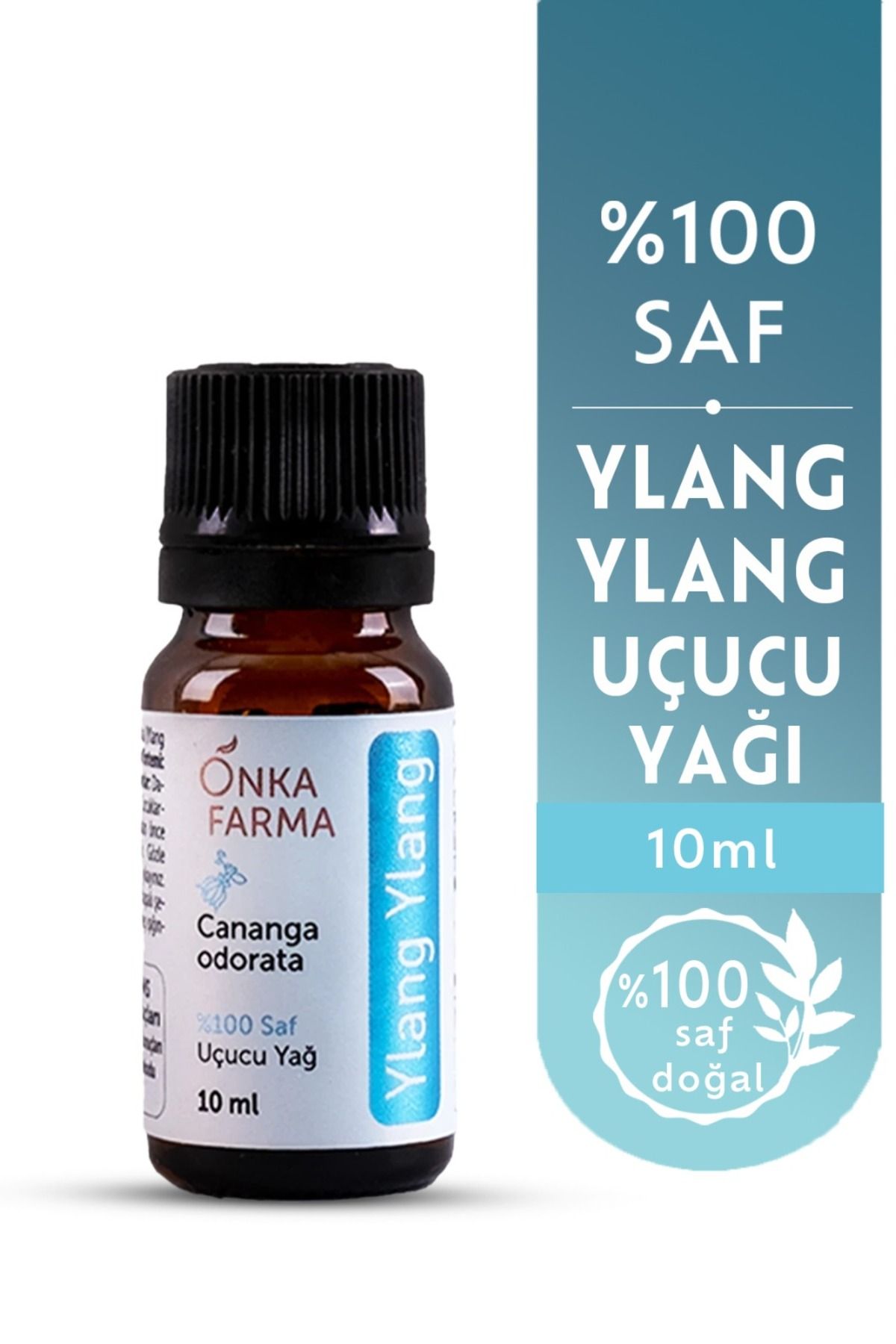 OnkaFarma Onka Farma Ylang Ylang Yağı - %100 Saf Ylang Ylang Uçucu Yağı - 10 ml