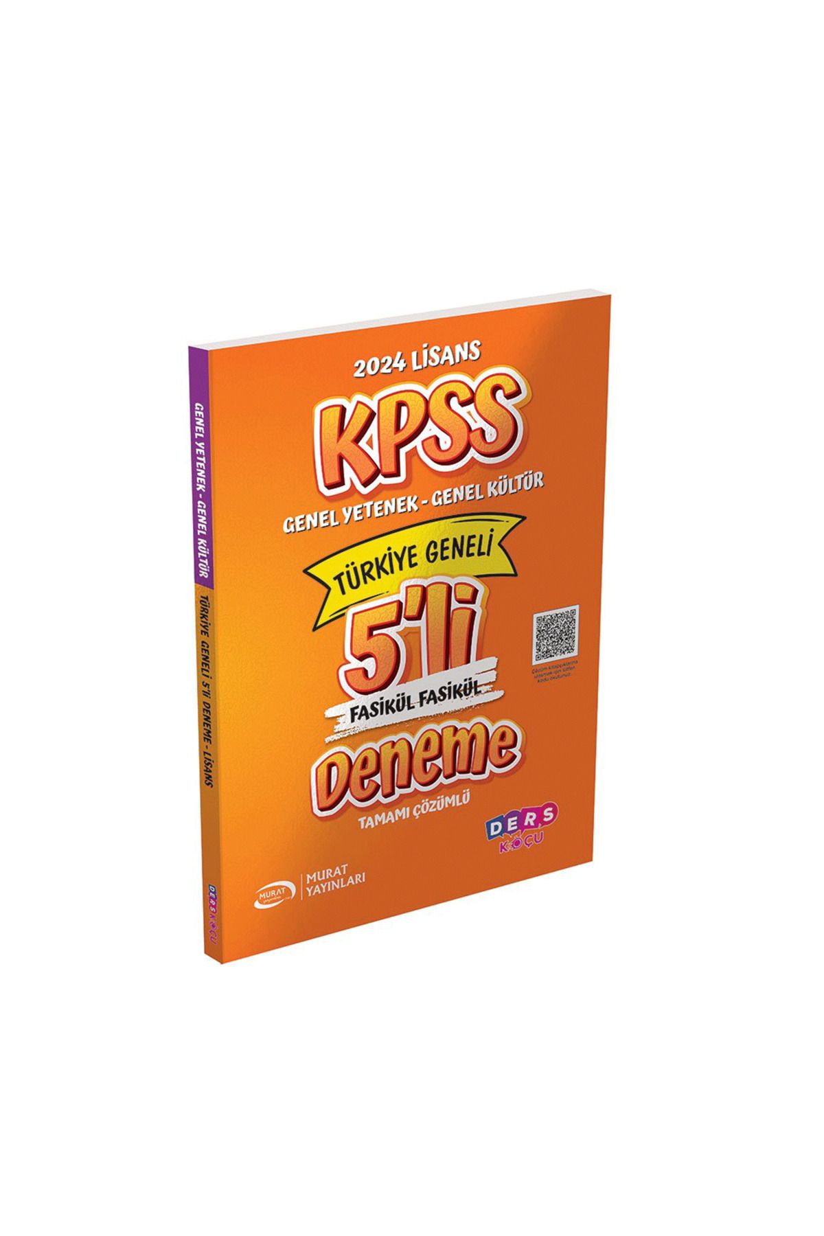 Murat Yayınları Süper Fiyat - Murat Kpss Genel Yetenek Genel Kültür Lisans 5 Deneme Pdf Çözümlü