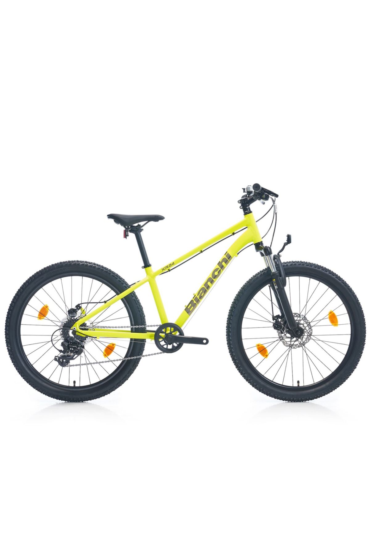Bianchi XR24 24 Jant 8 Vites Mekanik Disk Çocuk Bisikleti - Sarı