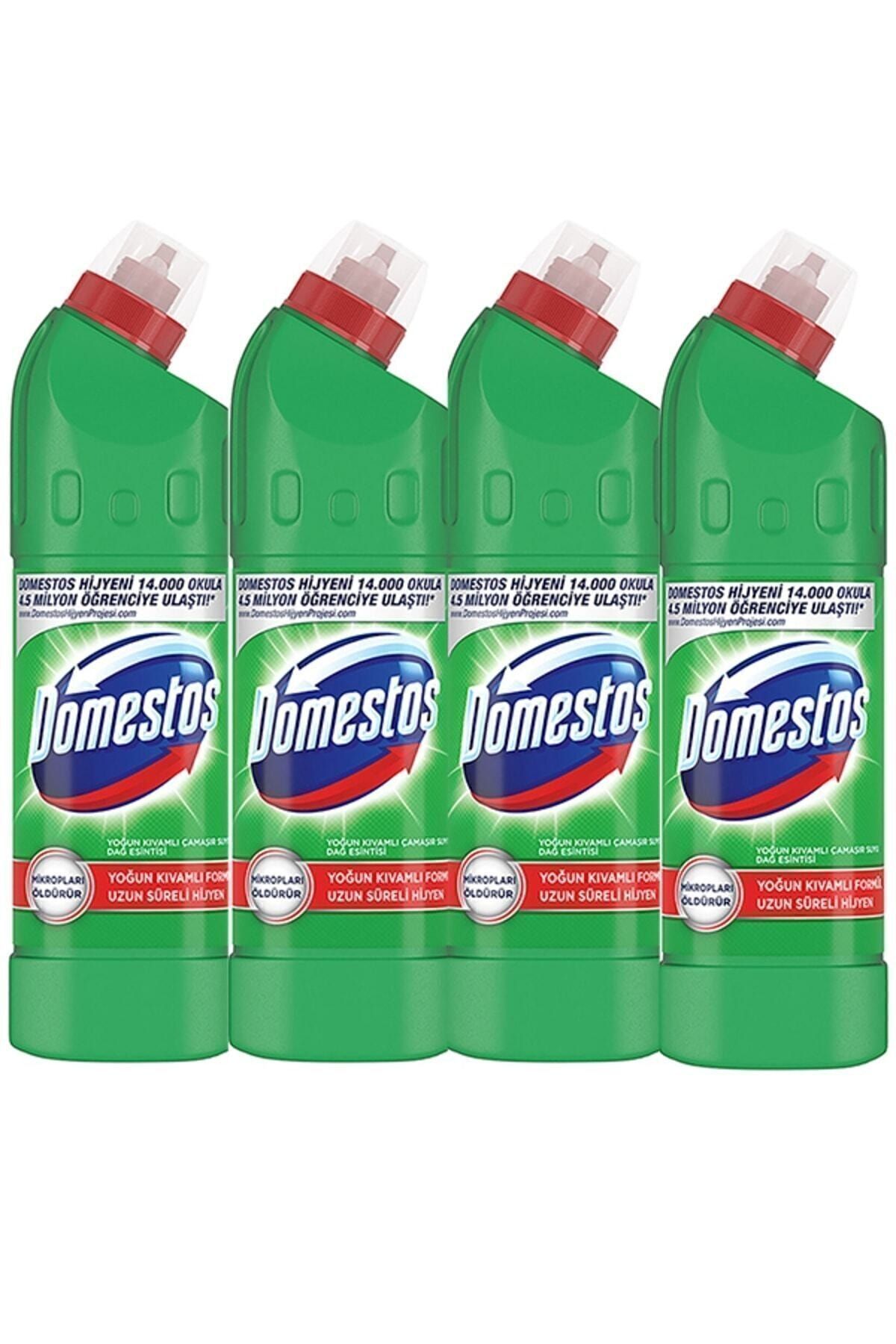 Domestos Çamaşır Suyu 750 ml Dağ Esintisi (750 ML X 4 ADET)