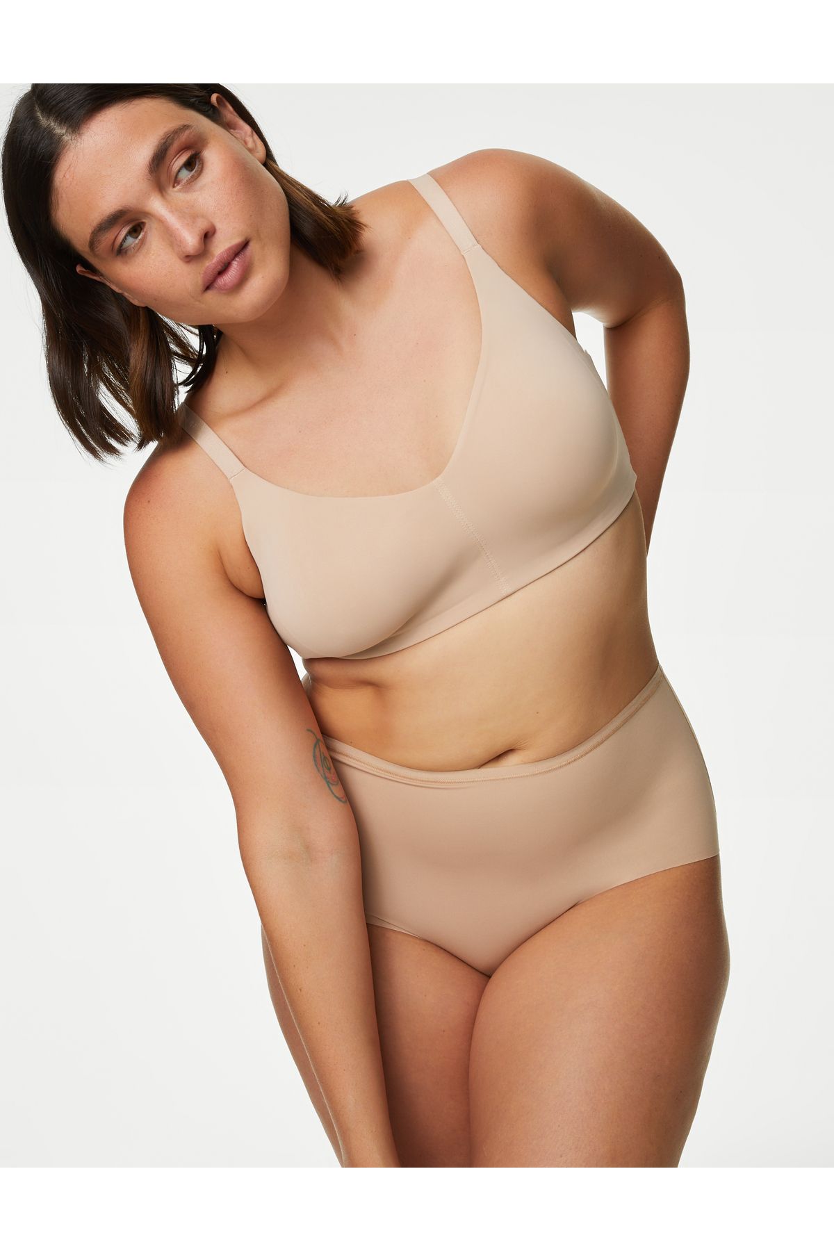 Marks & Spencer 3'lü Flexifit™ No VPL Yüksek Bel Külot