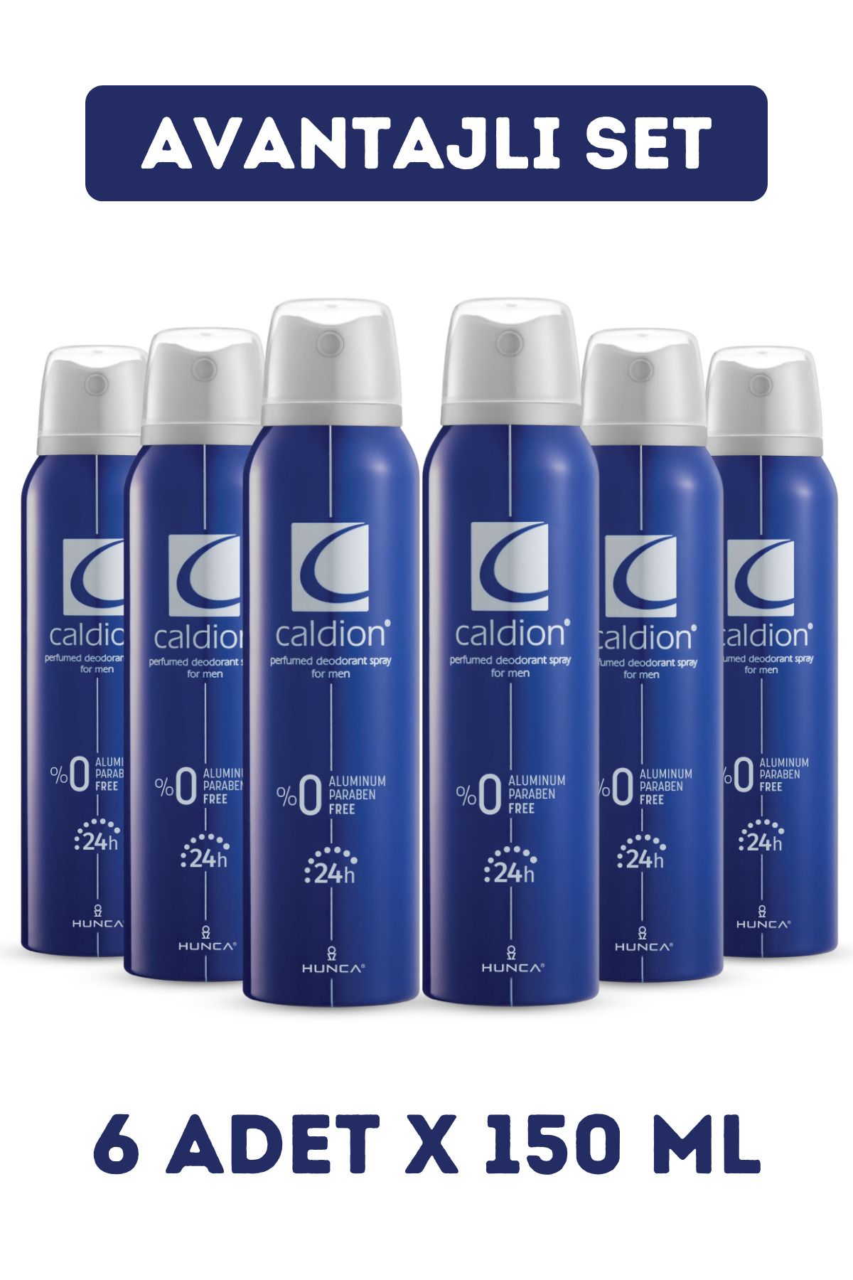 Caldion Classic Erkek Deodorant ( 6 Adet X 150 ml )