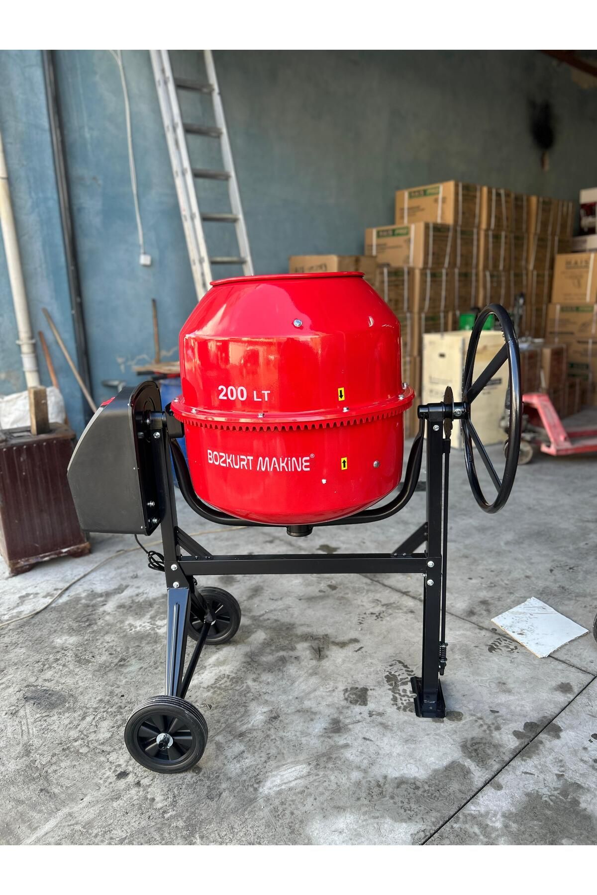 Bozkurt 200 Litre Harç Karma Makinası (BETONİYER)