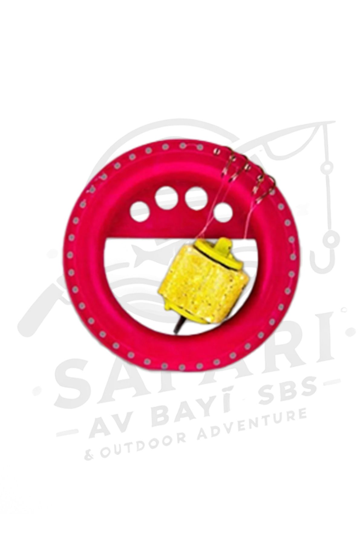 SAFARİ AV BAYİ SBS Küspeli Kasnak El Oltası - 4 İğneli Hazır Takım