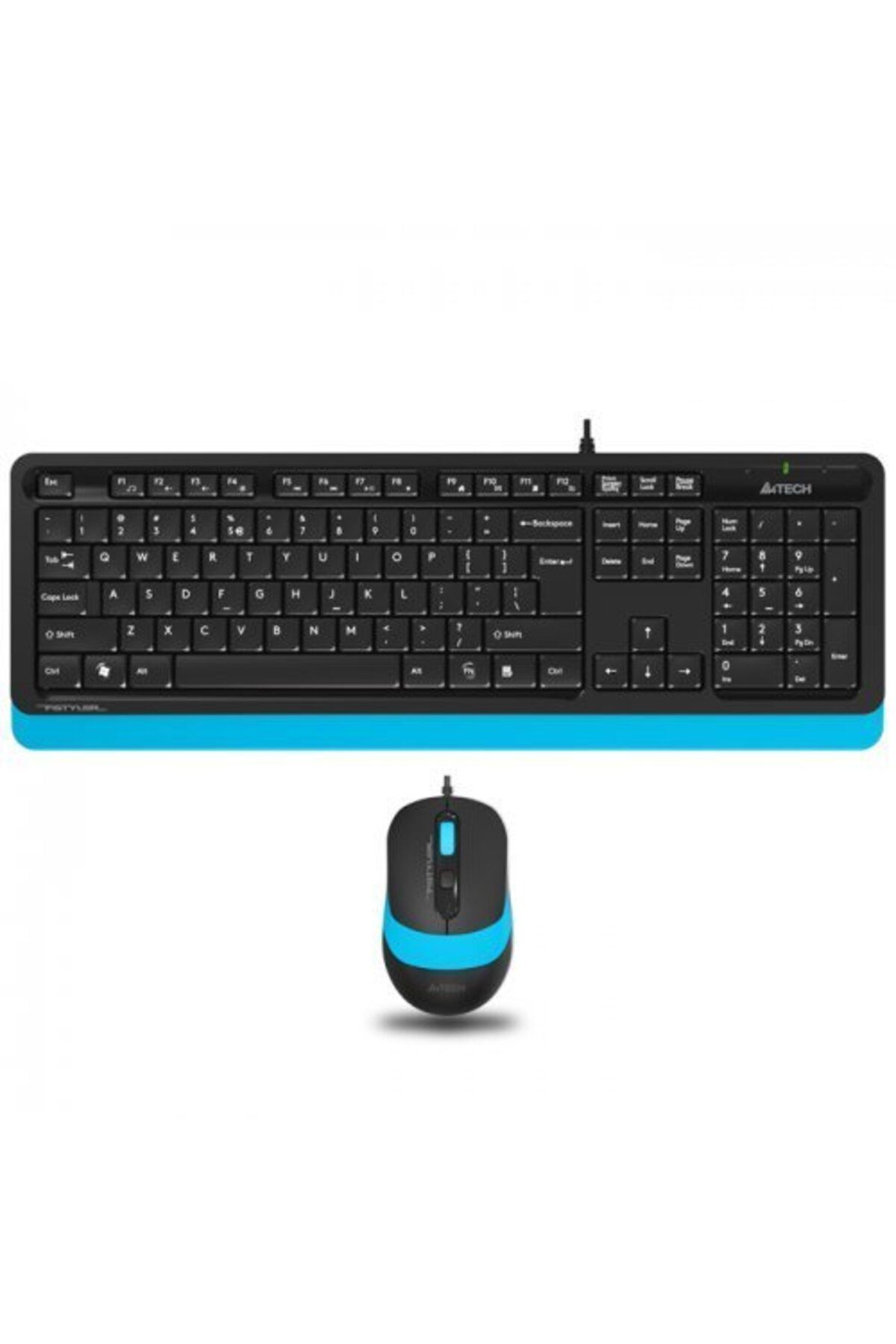 A4 Tech F1010 Q Usb Mavi Fn-mm Klv Mouse Set