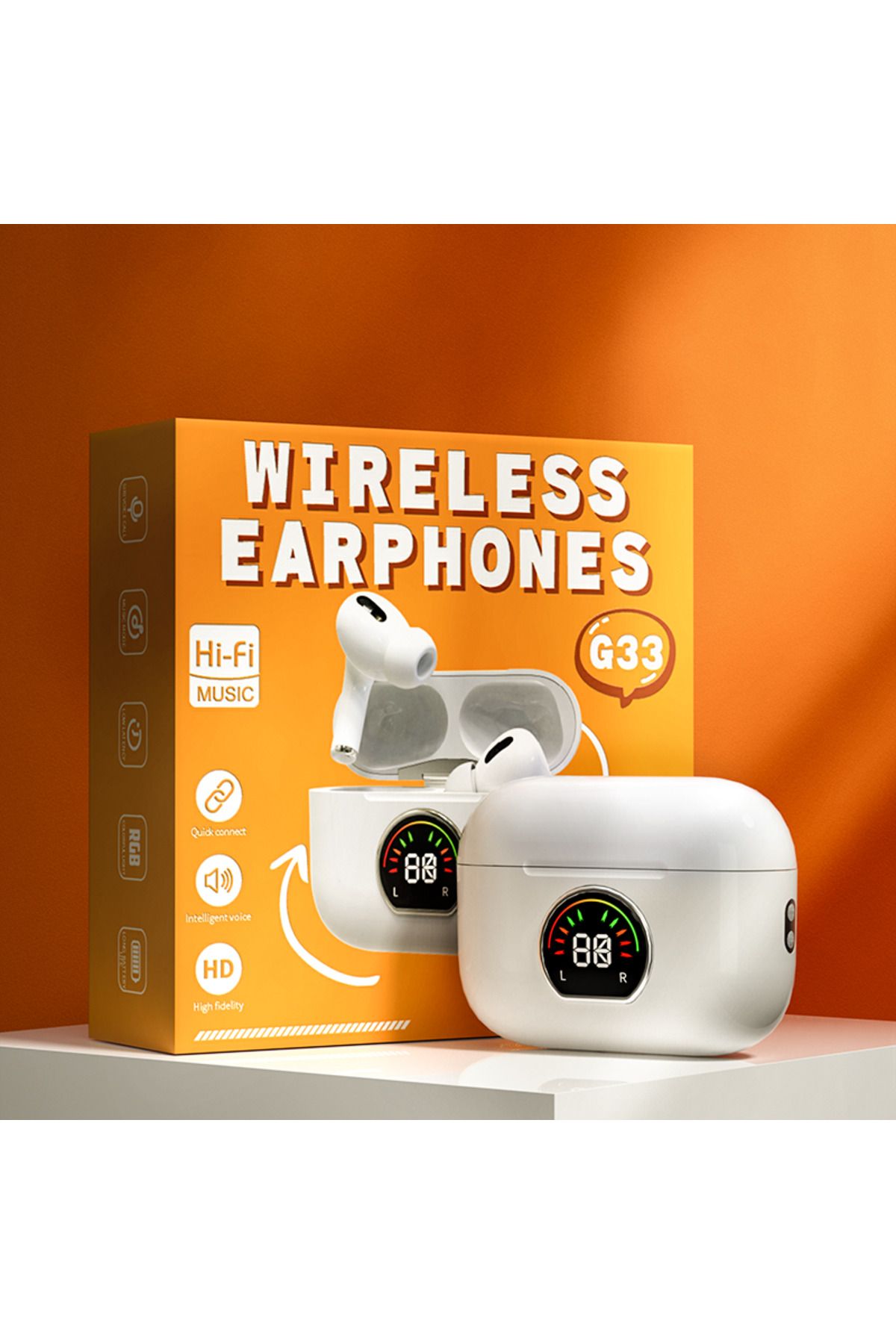Gigi Panda Bluetooth Kulaklık Ios Android Uyumlu G33