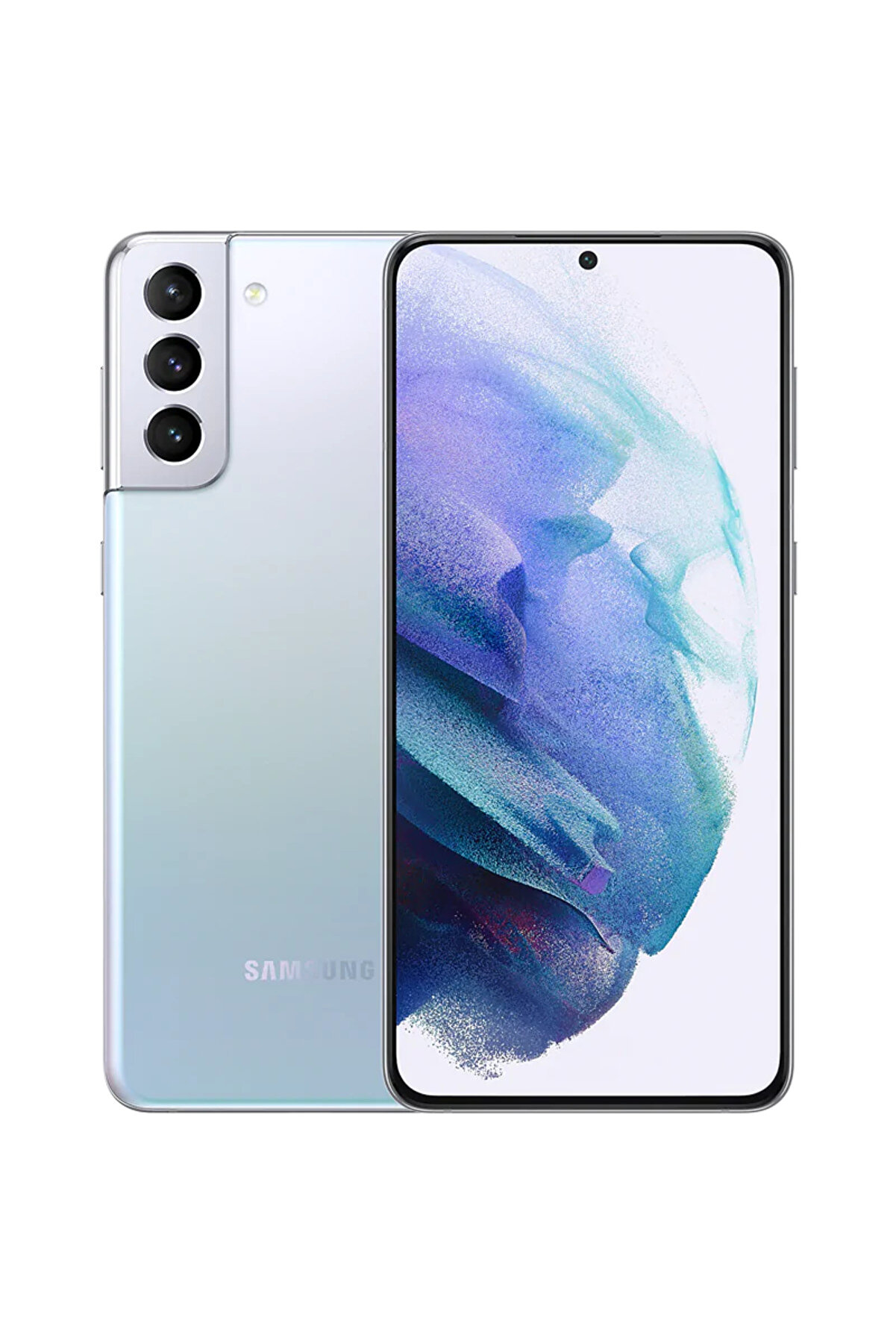 Yenilenmiş Samsung Galaxy S21 Plus 128 GB Gümüş Cep Telefonu (12 Ay Garantili) - B Kalite