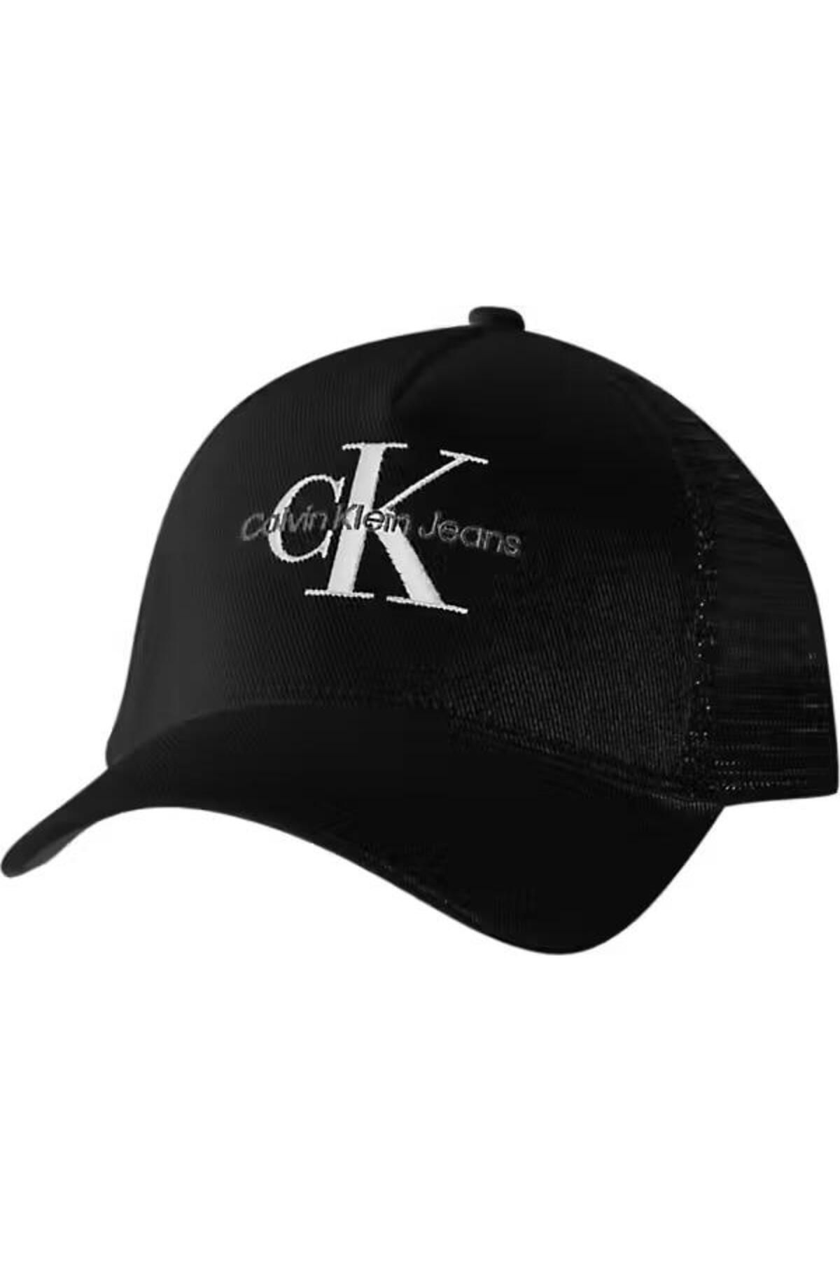 Calvin Klein Erkek MONOLOGO 5 PANEL MESH BACK CAP Şapka
