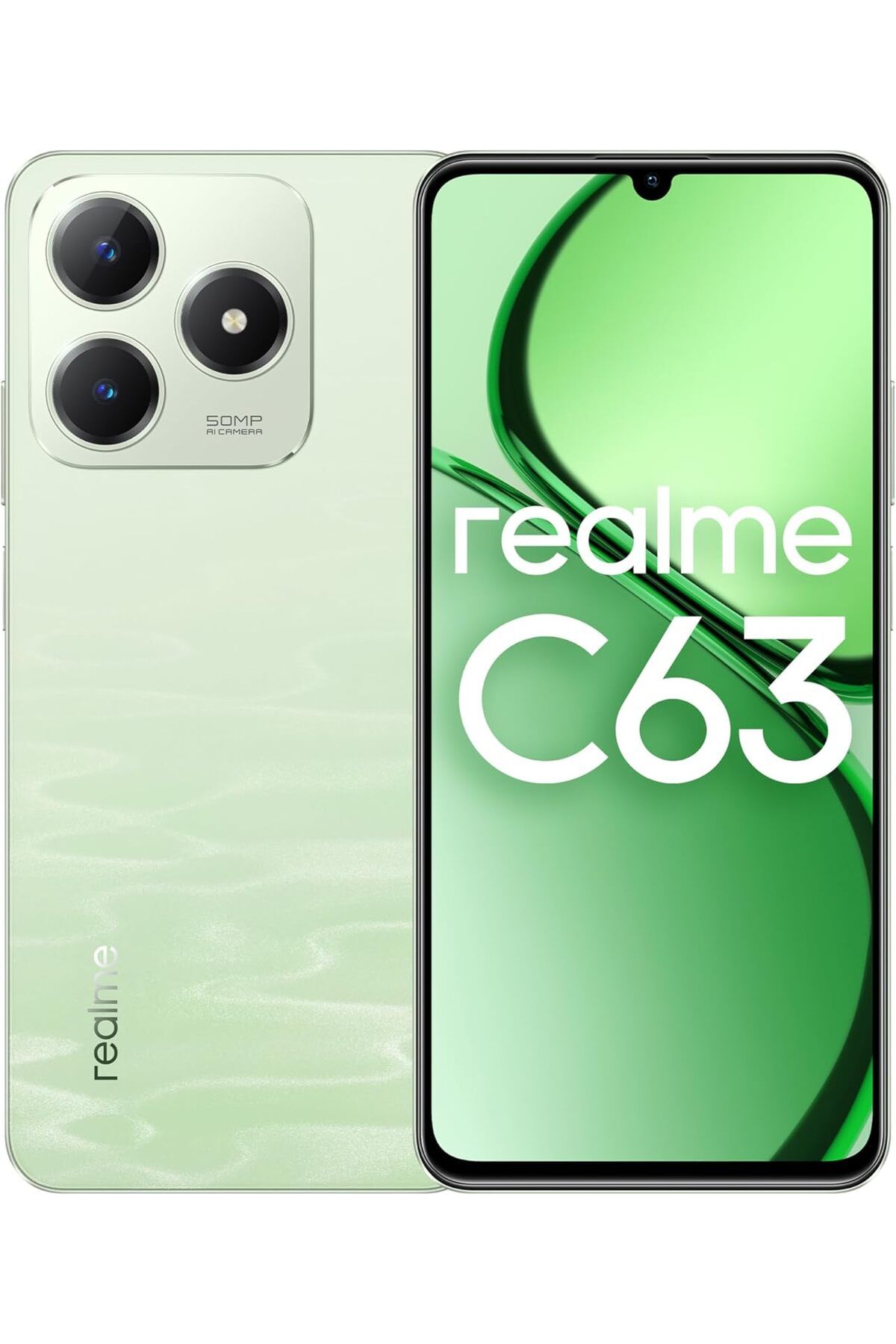 realme C63 8 Gb 256 Gb Yeşil Cep Telefonu - Türkiye Garantili