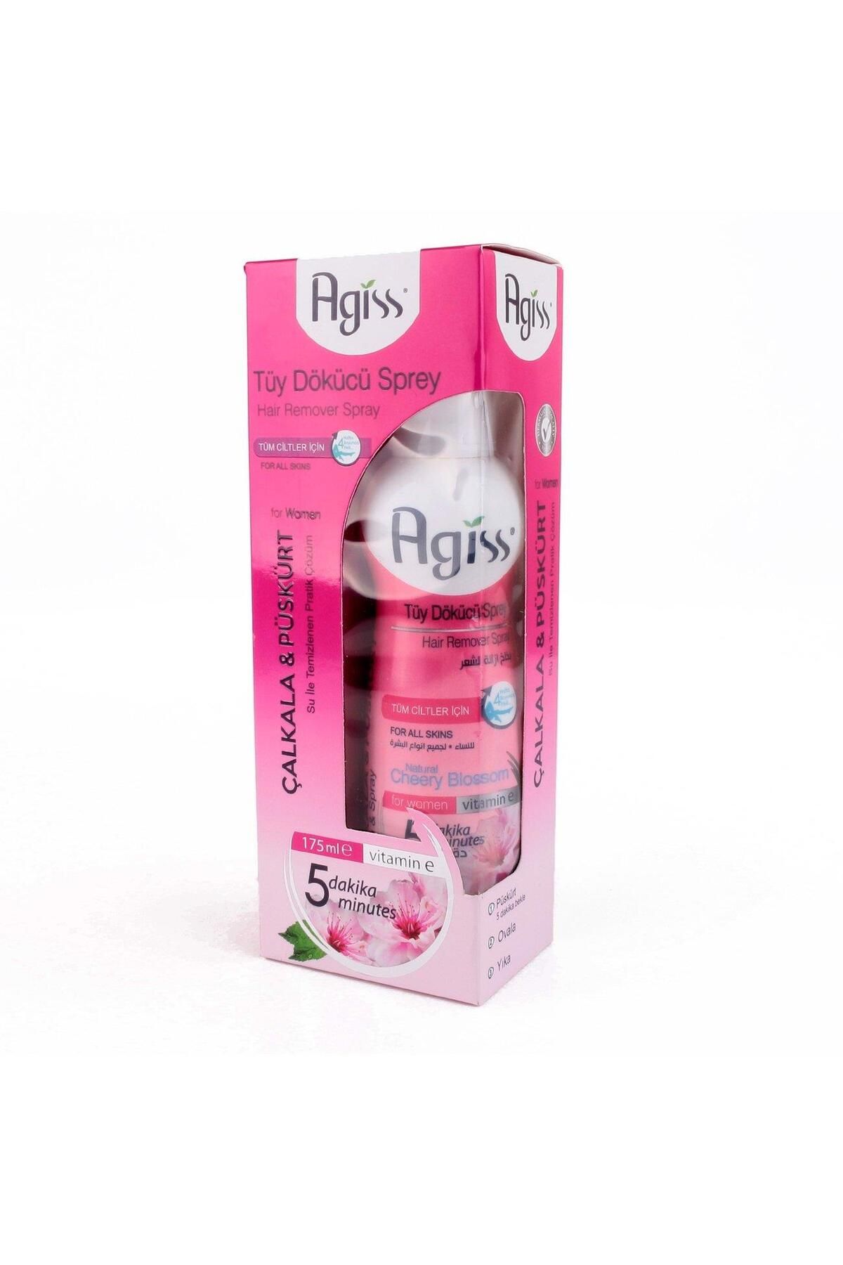 AGISS Tüy Dökücü Krem Sprey 175 ml Woman