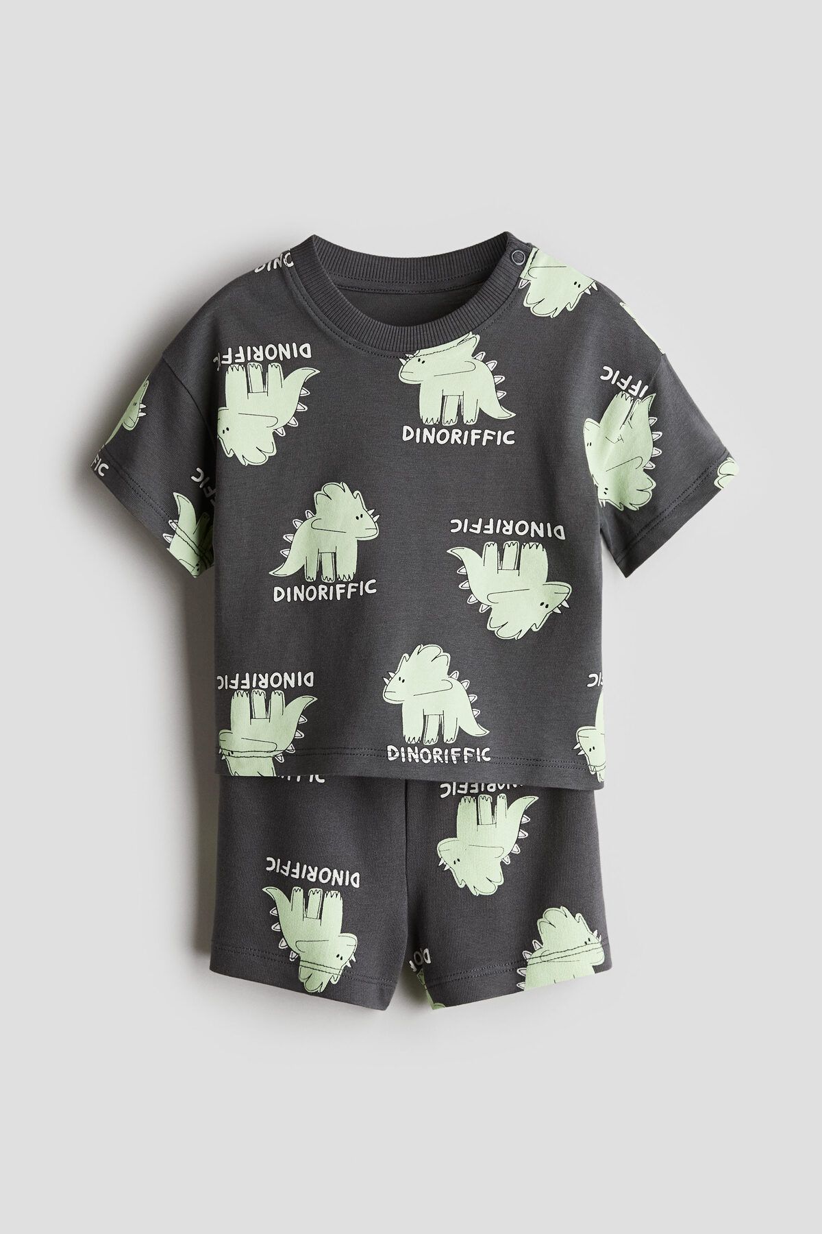 H&M 2 Parçalı Tişört ve Şort Set