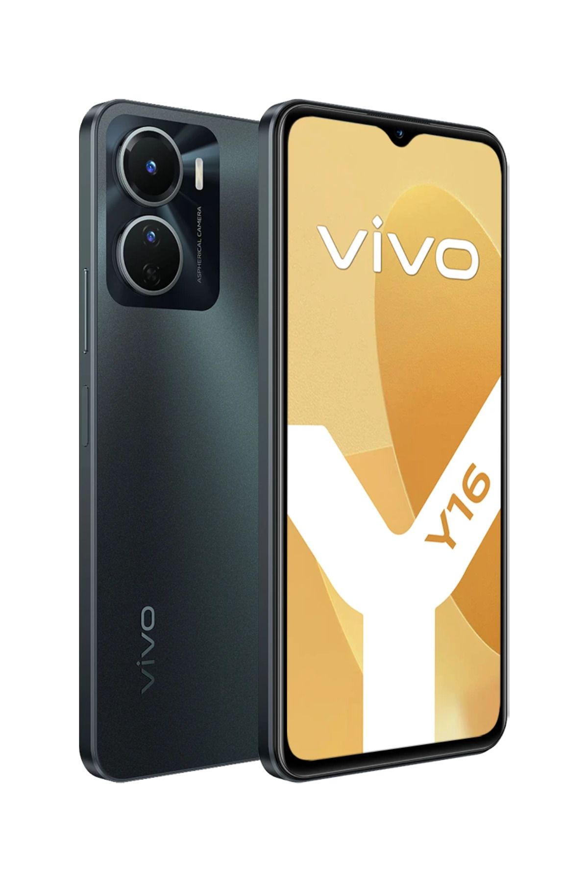 vivo VİVO Y16 64 GB Telefon Siyah 4 GB RAM TR Garantili