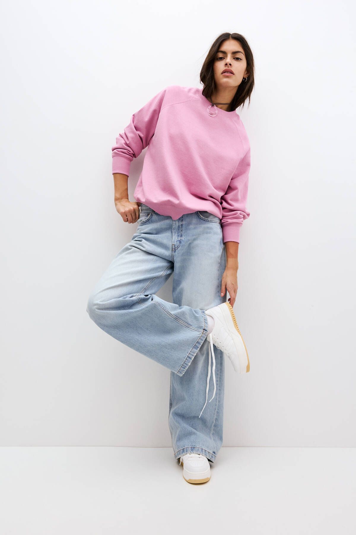 Pull & Bear Kalın tabanlı spor ayakkabı