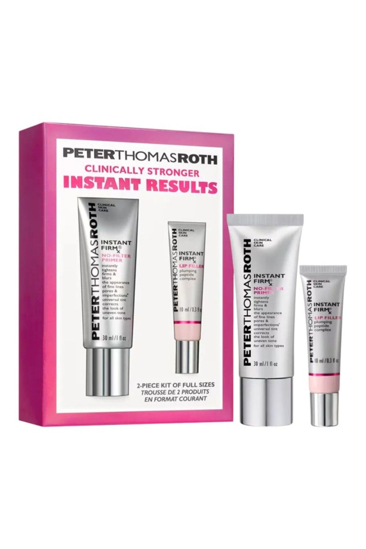 PETER THOMAS ROTH Clinically Stronger Primer ve Dudak Dolgunlaştırıcı Set (Full Size)