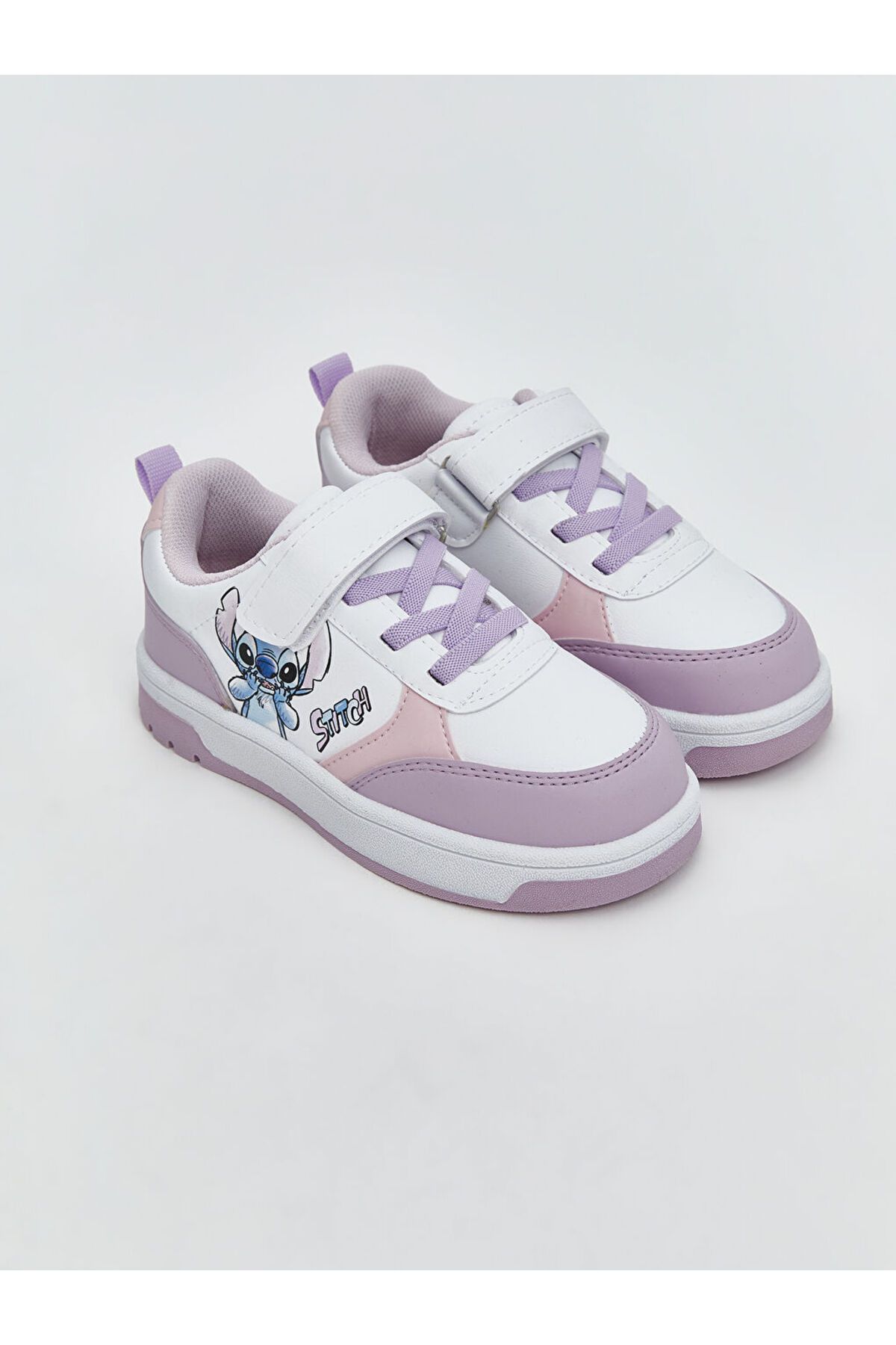 LC Waikiki LCW STEPS Karışık Lilo ve Stitch Baskılı Kız Çocuk Spor Ayakkabı