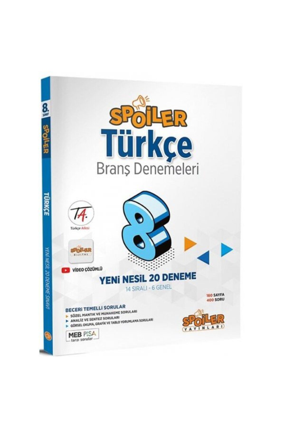Genel Markalar 8. Sınıf LGS Türkçe Branş Denemeleri Spoiler