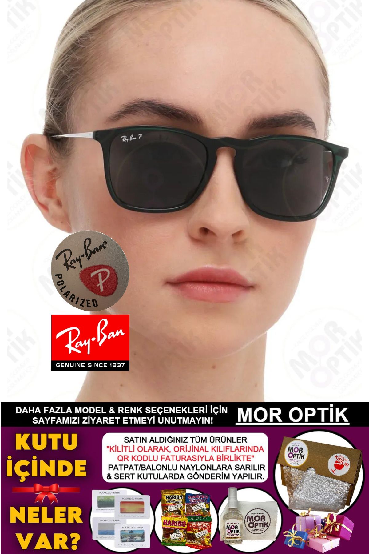 Ray-Ban MOR OPTİK RB4187 (54 SİZE) CHRIS UNİSEX MODEL