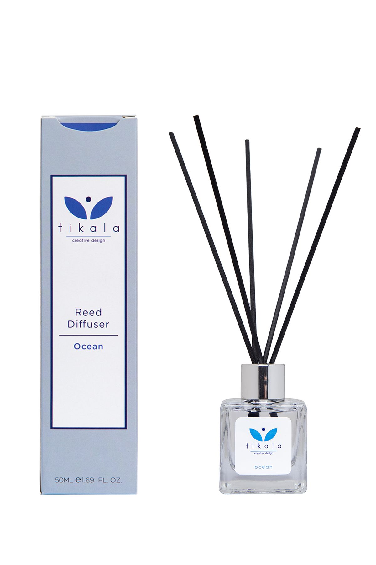 tikala Bambu Çubuklu Oda Kokusu Okyanus 50 Ml Ocean Reed Diffuser
