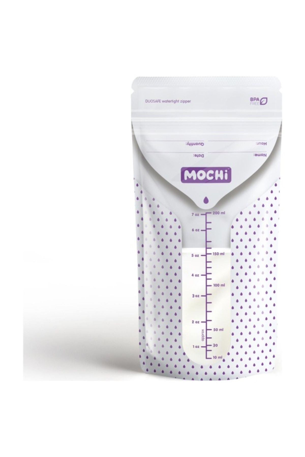 Mochi Anne Sütü Saklama Poşeti 50 Adet 200ml